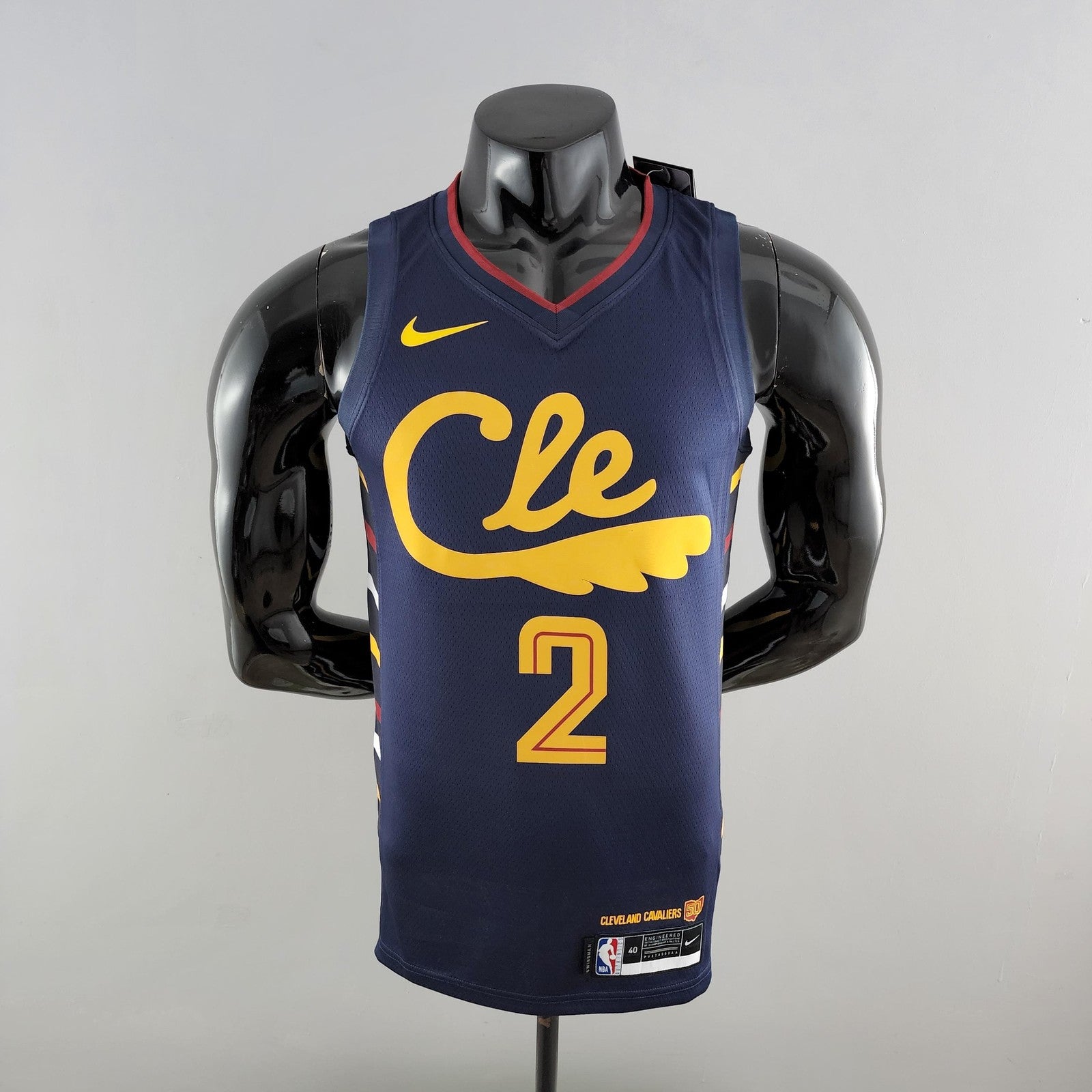 Cleveland Cavaliers Irving #2 Striped Nba Jersey