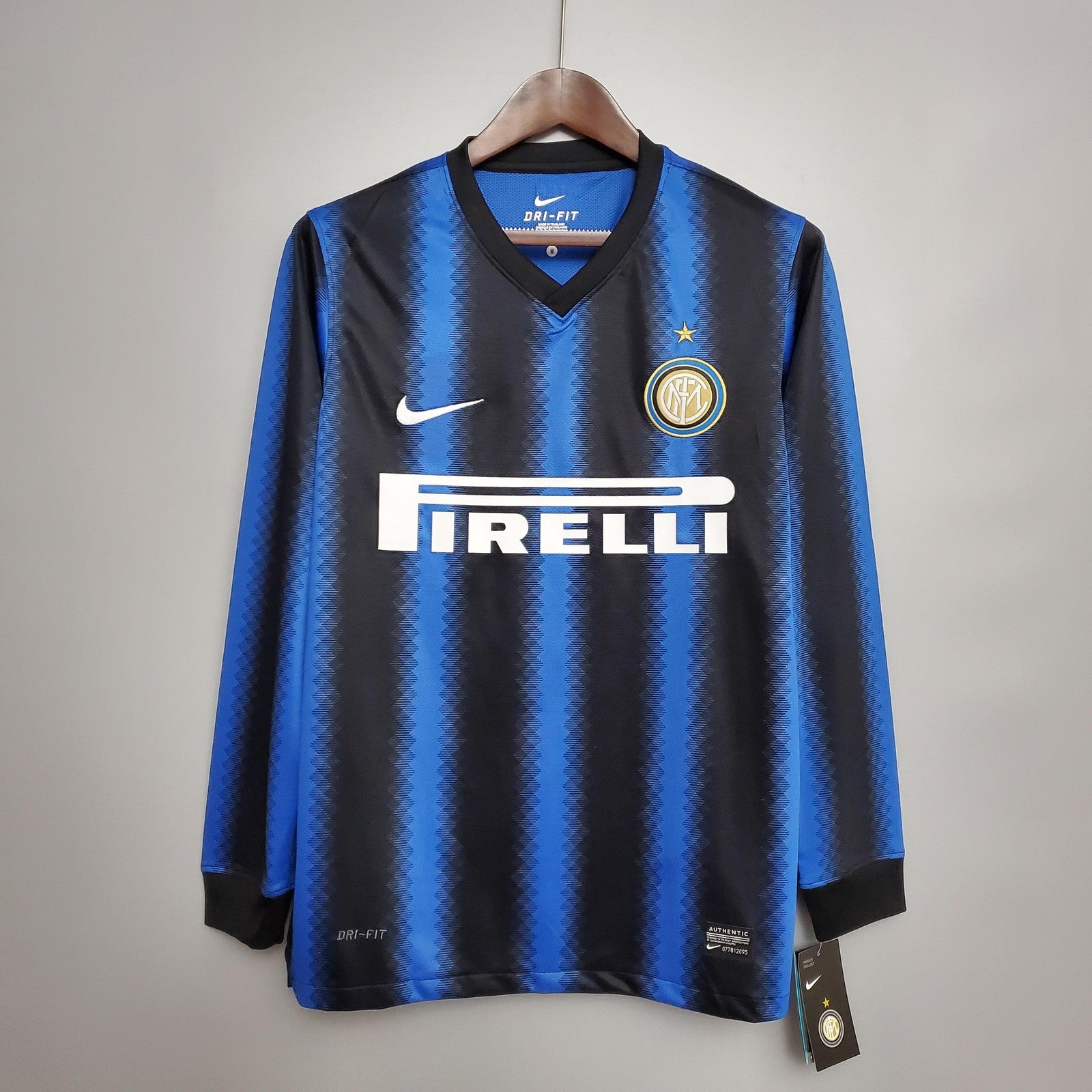 Retro Long Sleeved Inter Milan Home