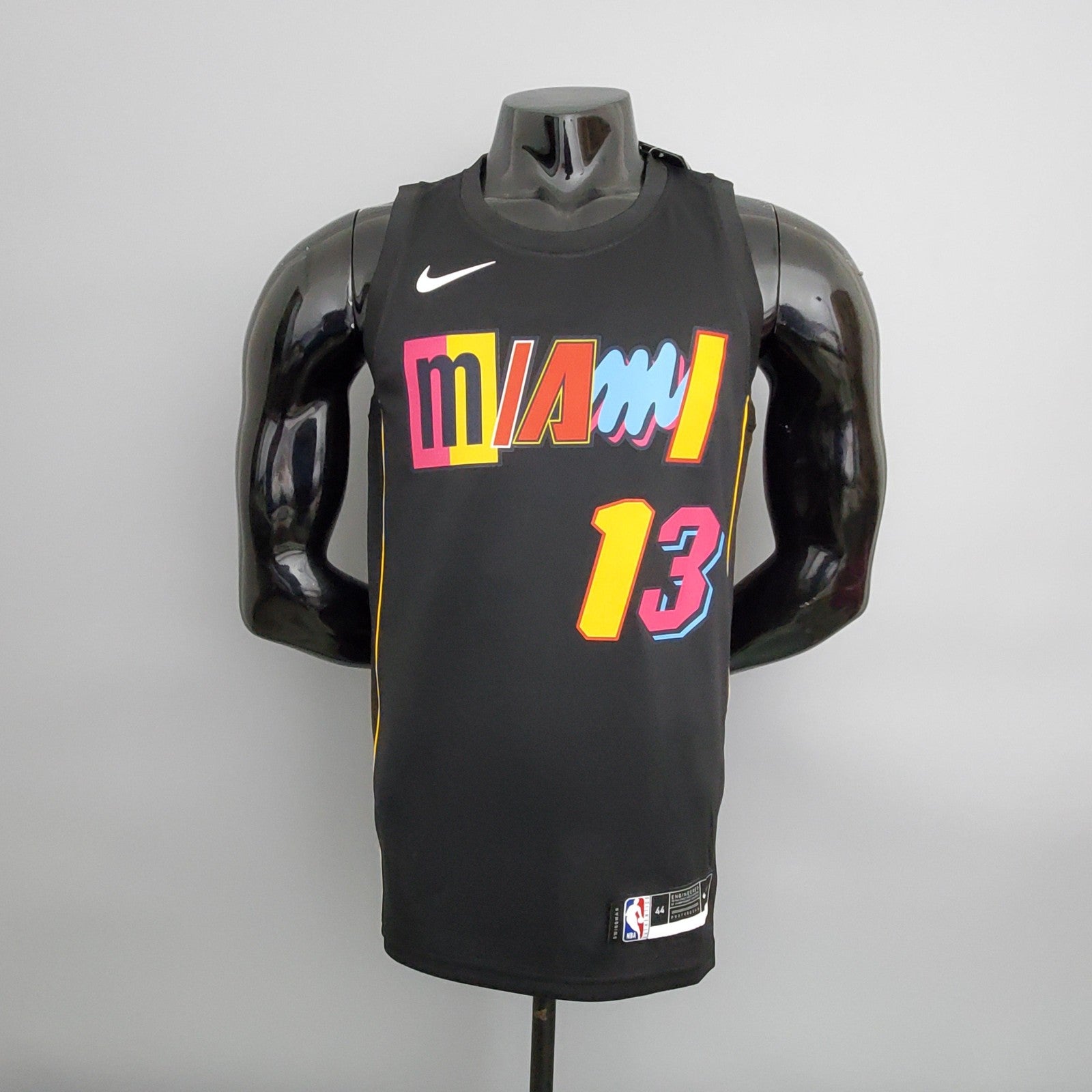2022 Season Heat Adebayor #13 City Edition Black Nba Jersey