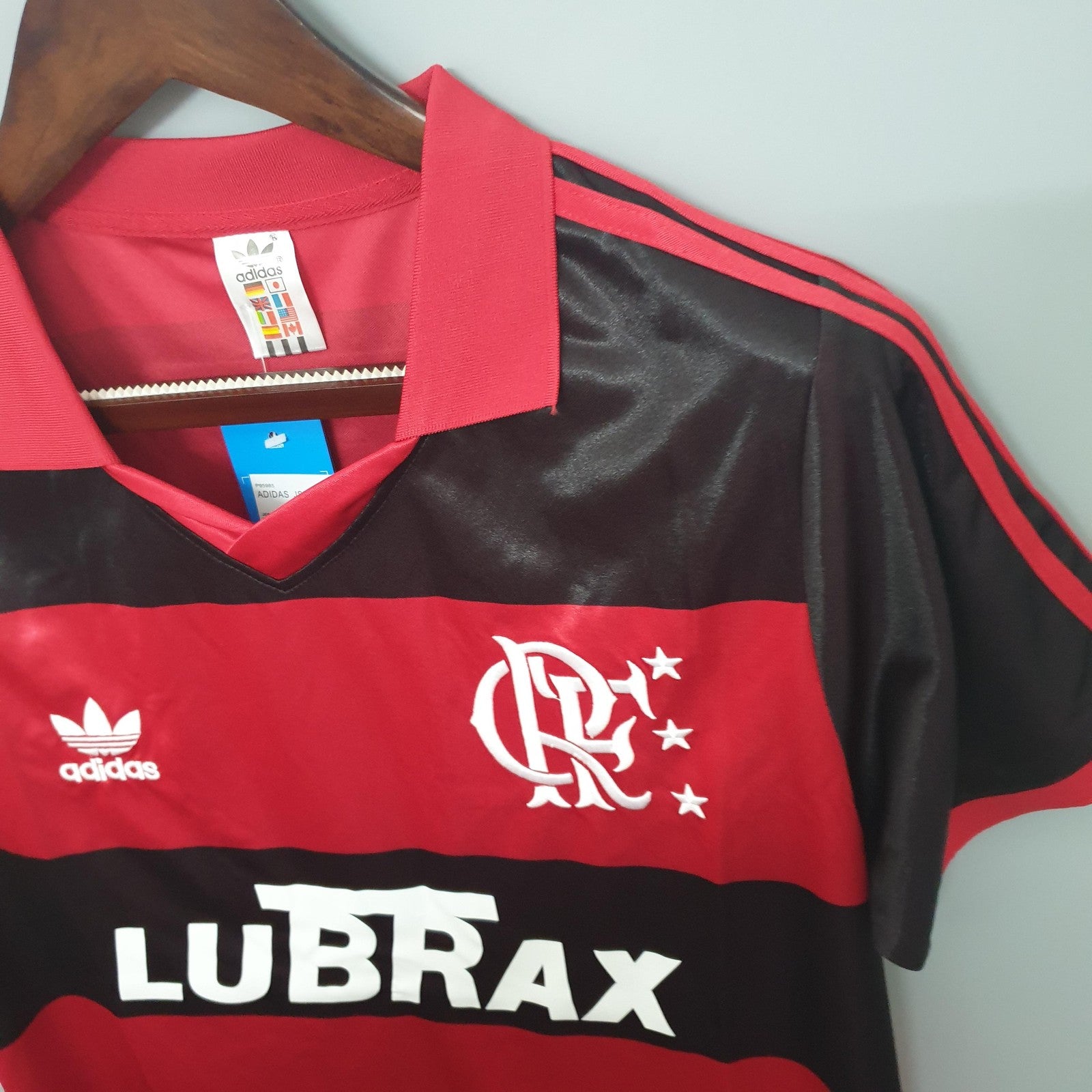 Flamengo 1990 retro shirt home