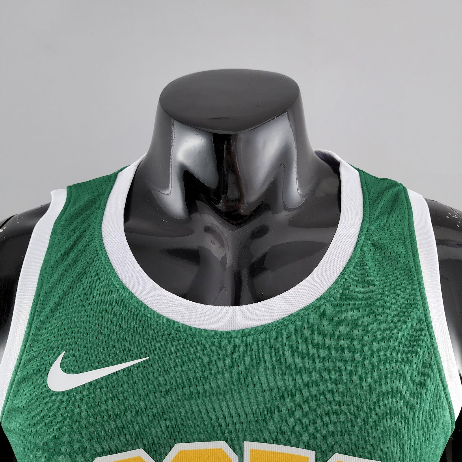 Boston Celtics Tatum #0 Green Gold Nba Jersey