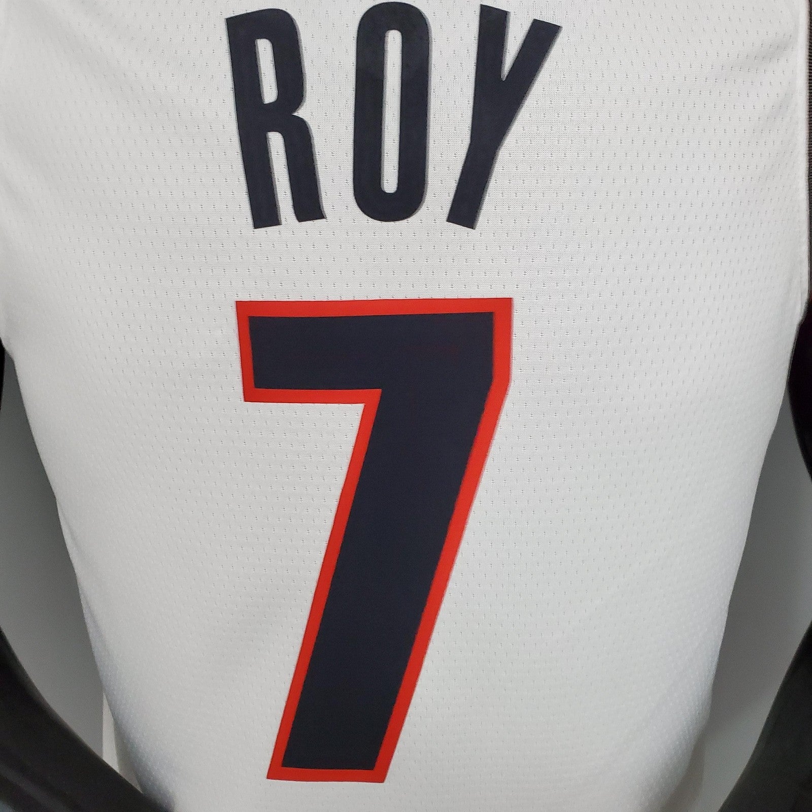 2021 Roy#7 Trail Blazers Home White Nba Jersey