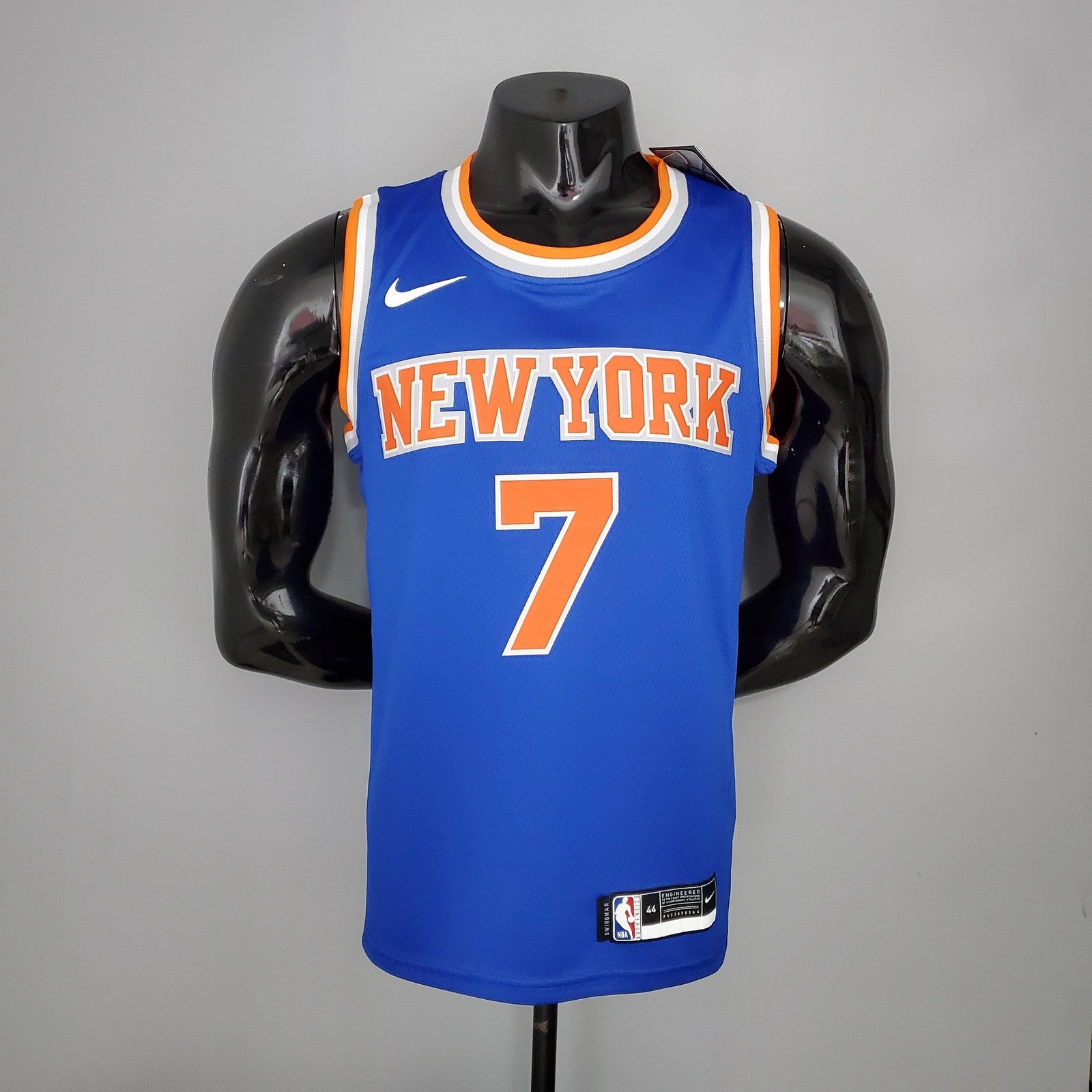 2021 Anthony#7 Knicks Blue Nba Jersey