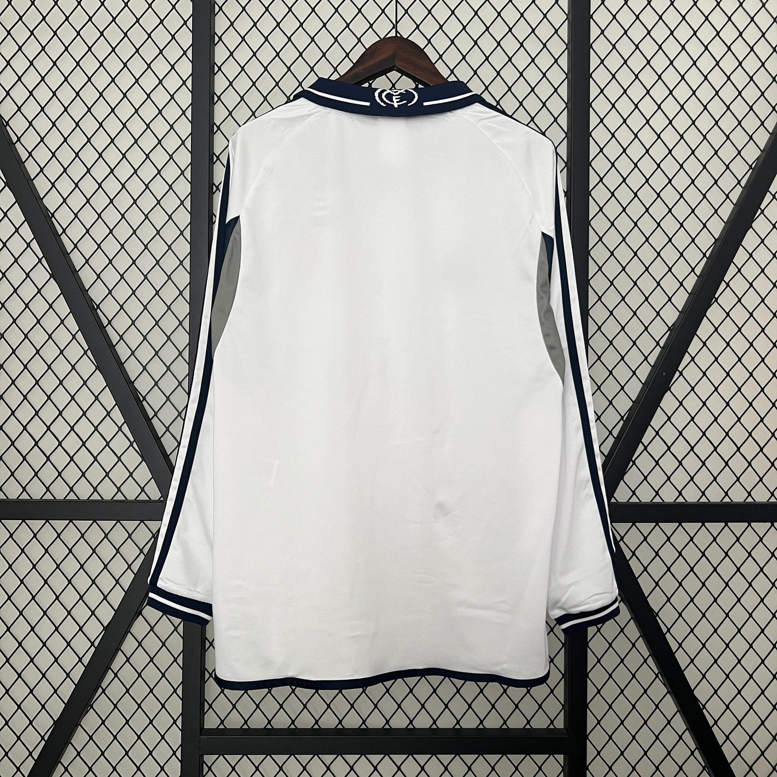 Retro Long Sleeve Real Madrid Home