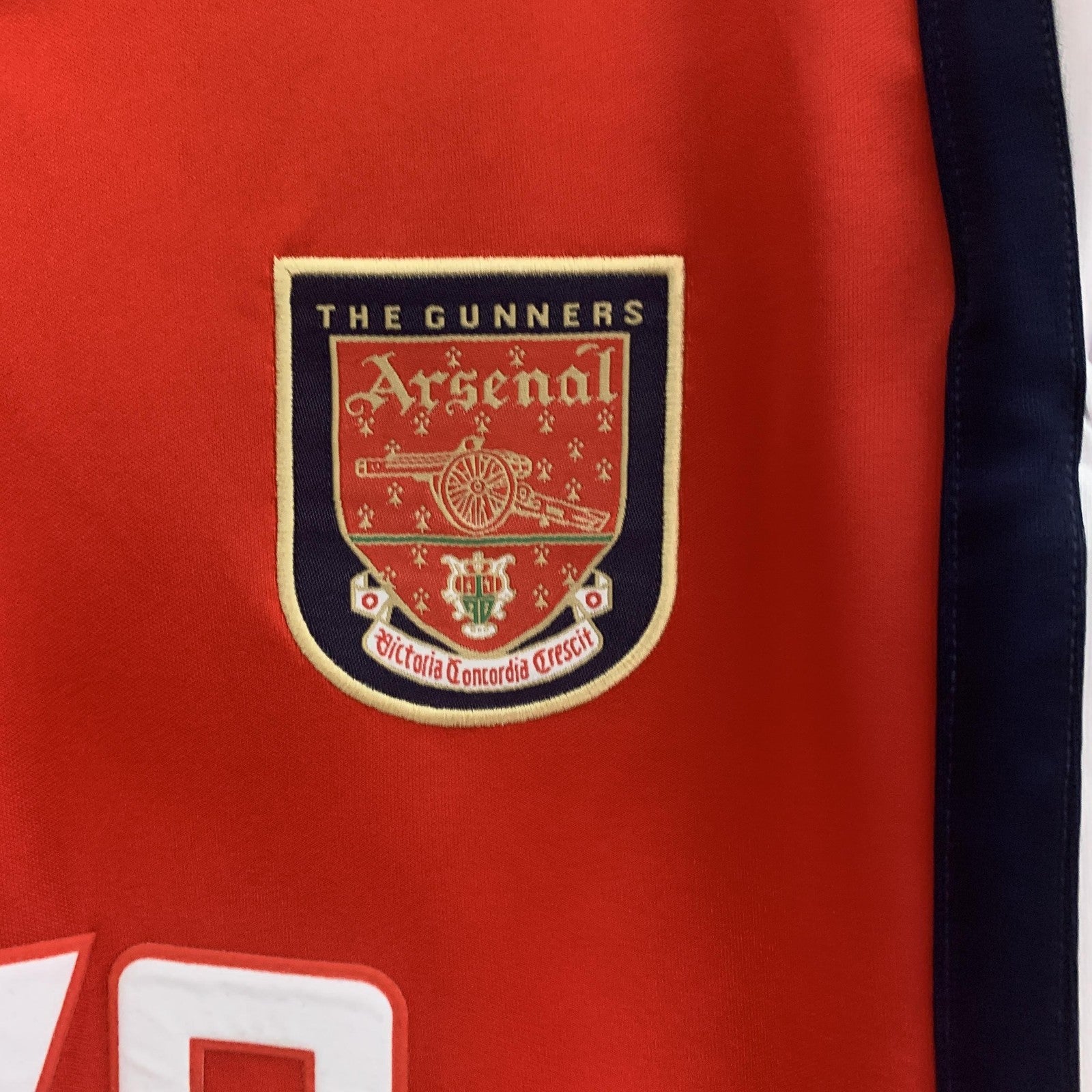 Retro Long Sleeve Arsenal 98 99 Home