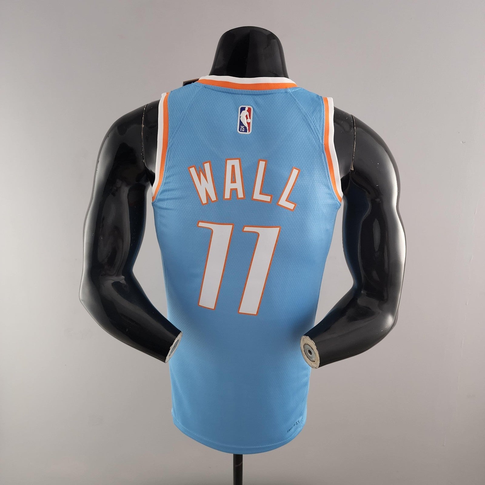 2022 Wall#11 Los Angeles Clippers City Edition Nba Jersey Blue
