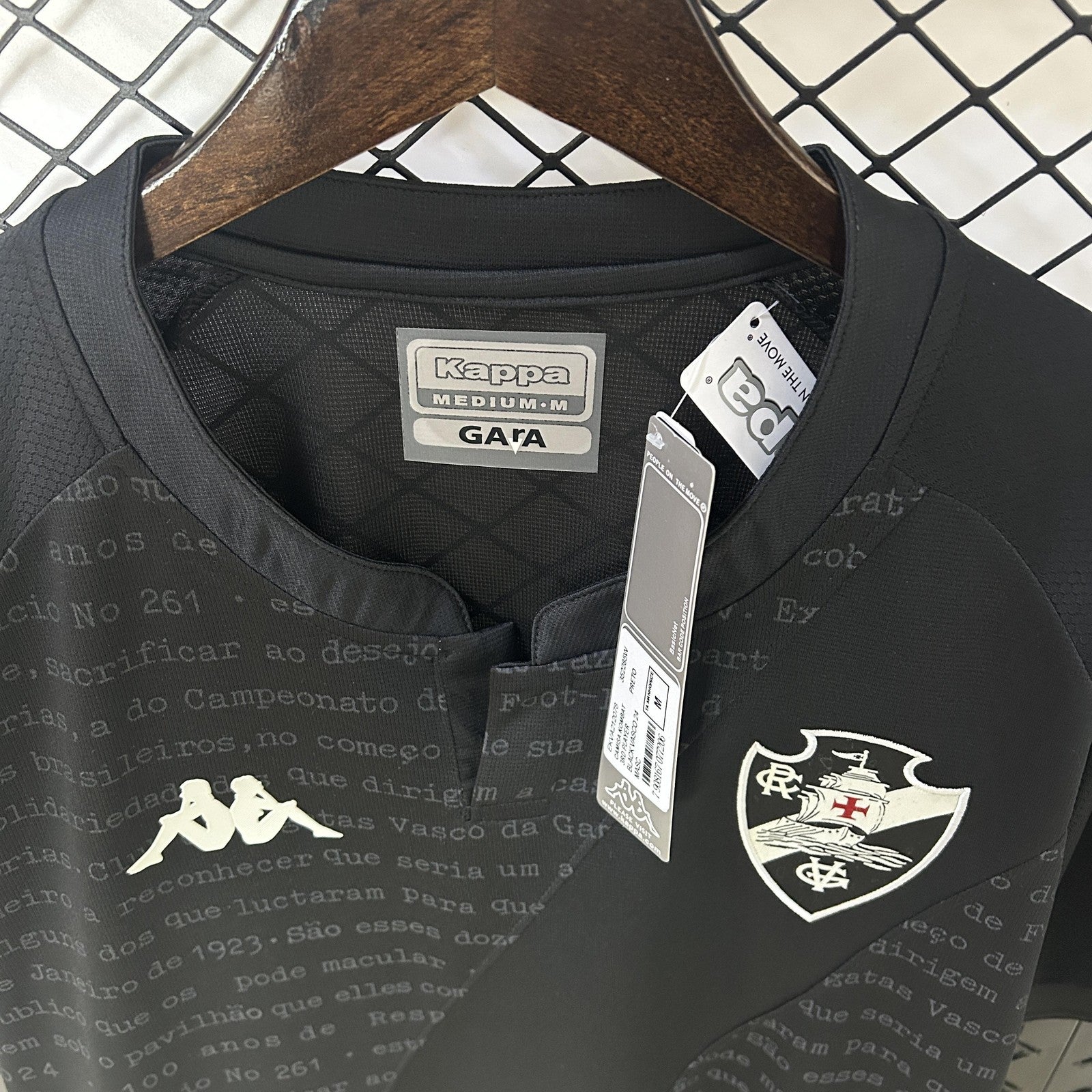 24 25 Vasco Da Gama Black Jersey 2