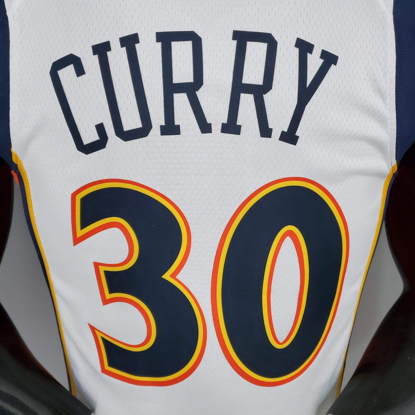 Curry #30 Warriors Rookie White Nba Jersey