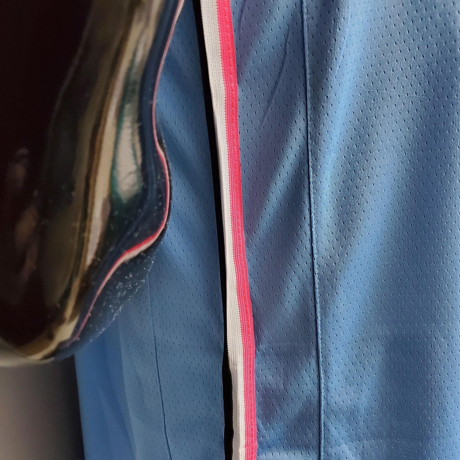 Wade #3 Miami Heat V Neck Blue Nba Jersey Nike Connect Recognition