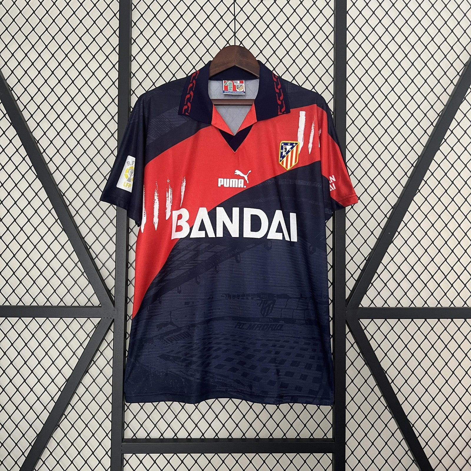 Retro Atletico Madrid 96 97 Away