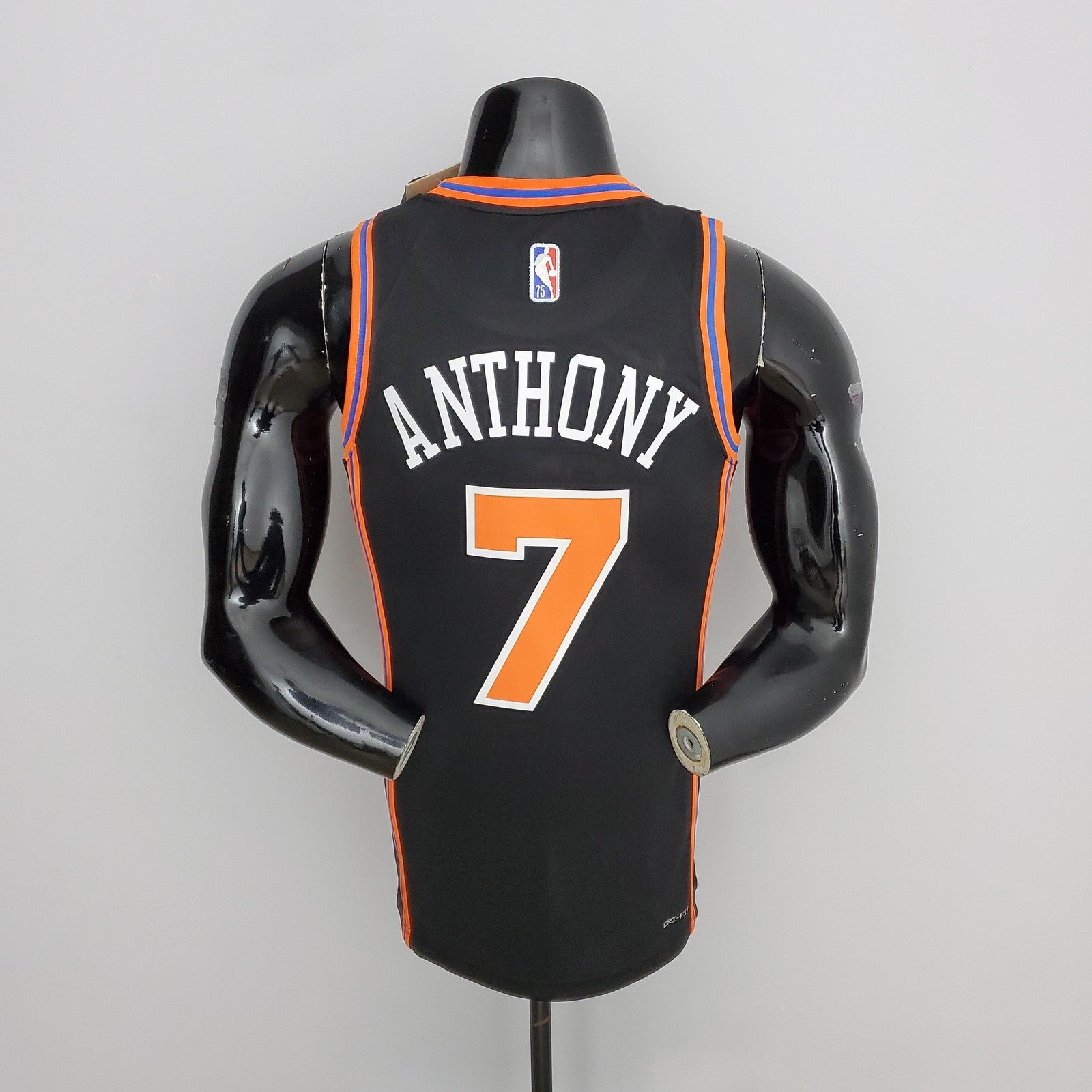 2022 Season Anthony#7 Knicks Urban Edition Black Nba Jersey