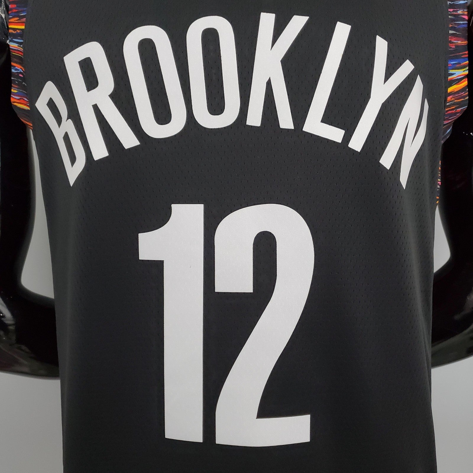 Harris#12 Brooklyn Nets City Version Black Nba Jersey