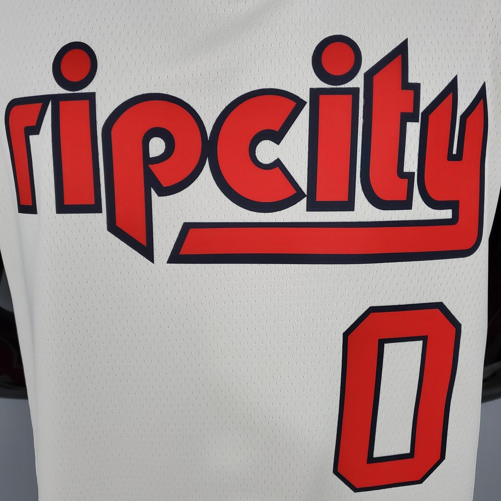 Lillard#0 Portland Trail Blazers Beige Nba Jersey