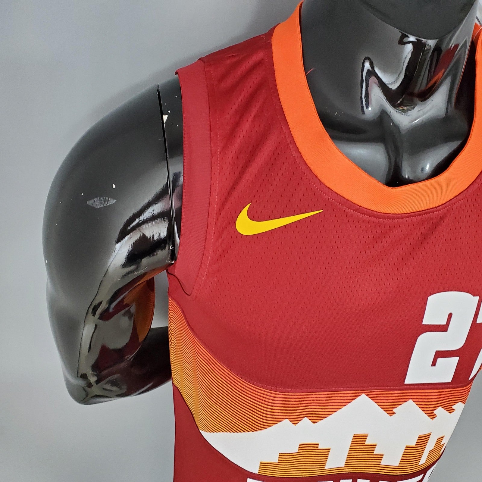 2021 Murray#27 Nuggets City Edition Red Nba Jersey