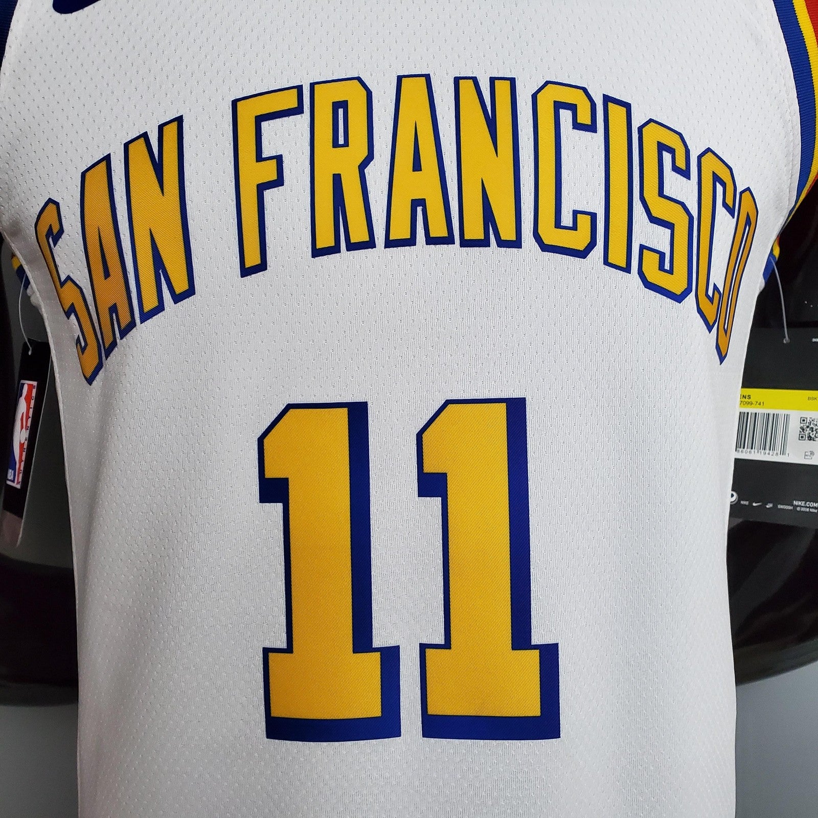 Warriors San Francisco Thompson#11 White