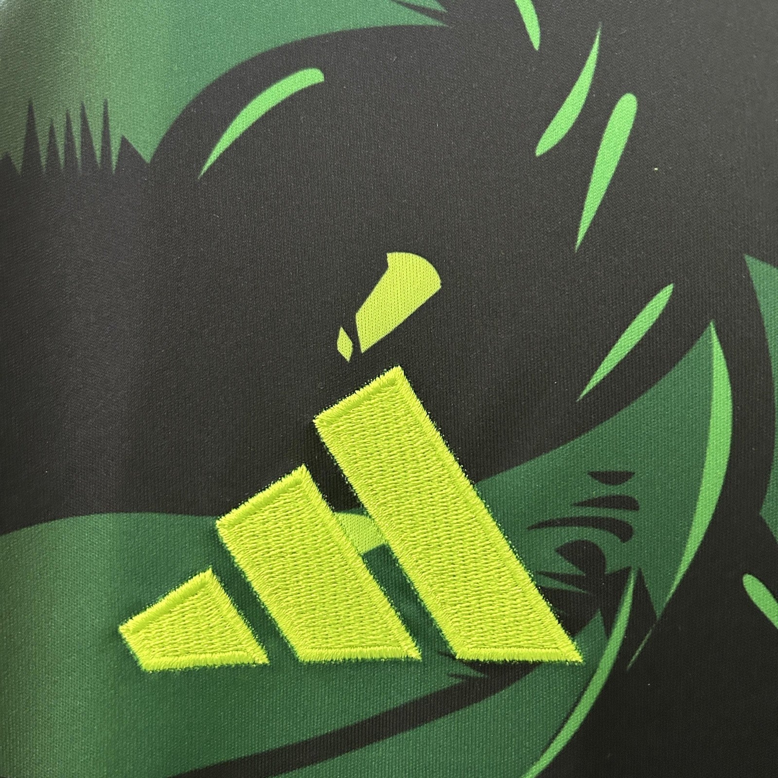 24 25 Real Madrid Green and Black Special Edition Jersey