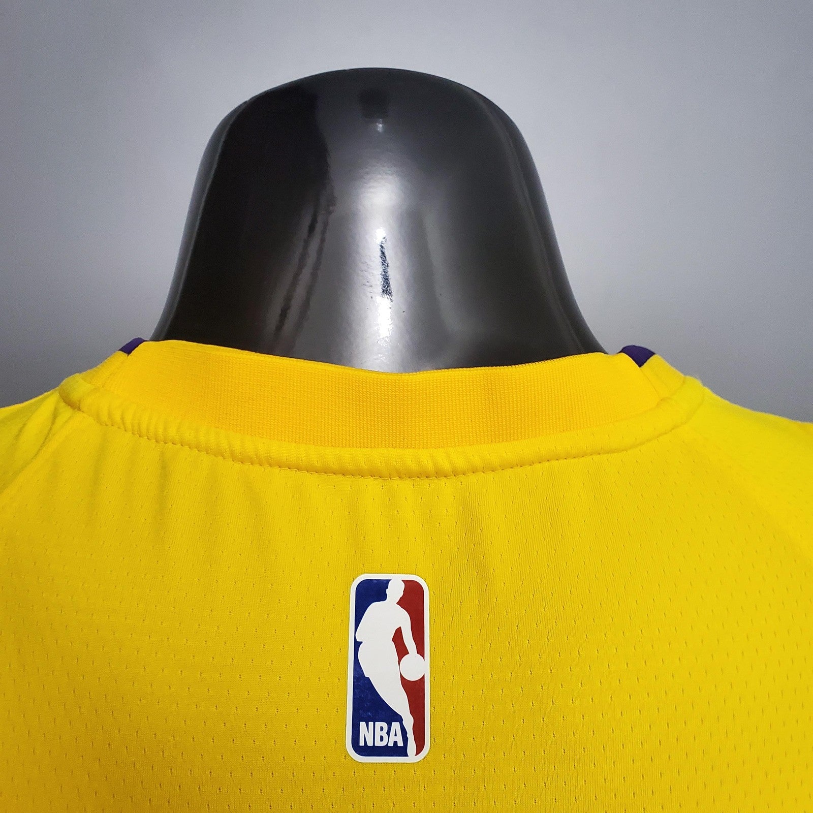 James #6 Los Angeles Lake V Neck City Edition Yellow Nba Jersey Nike Connect Recognition