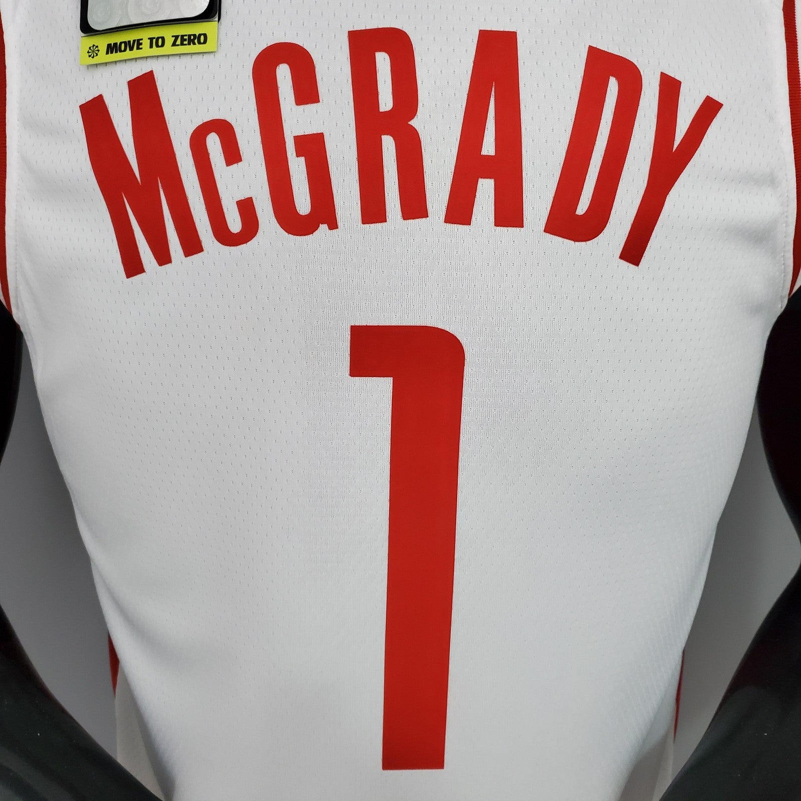 2021 Mcgrady#1 Rockets White Nba Jersey
