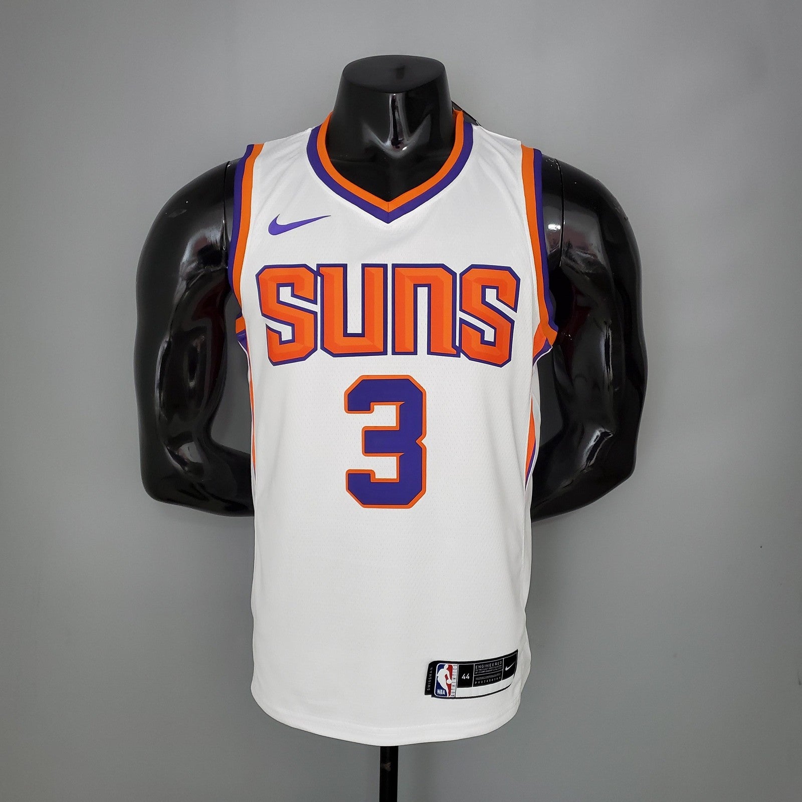 Paul#3 Phoenix Suns White Nba Jersey