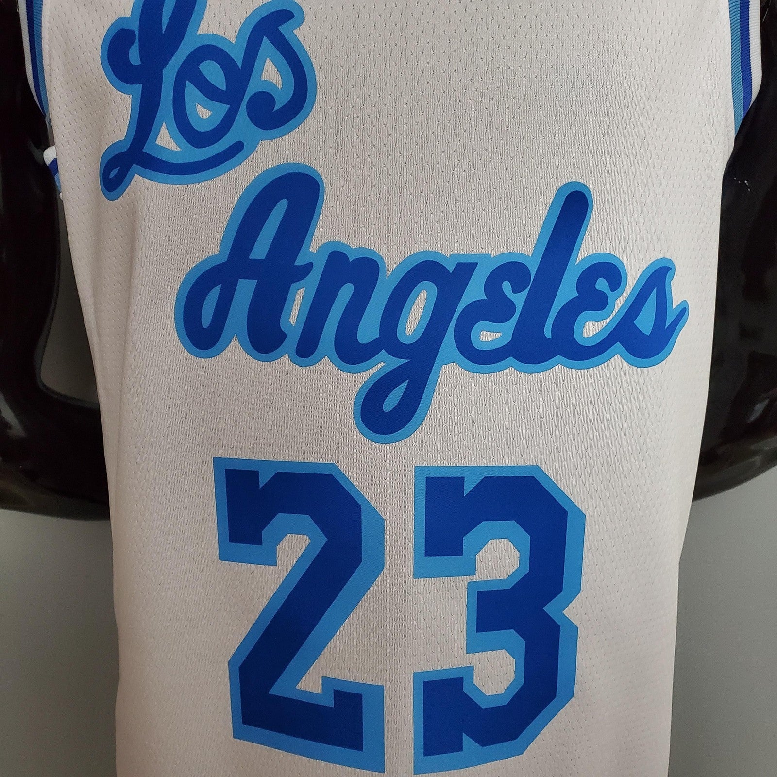 Retro Night James #23 Los Angeles Lakers White Nba Jersey Nike Connect Recognition