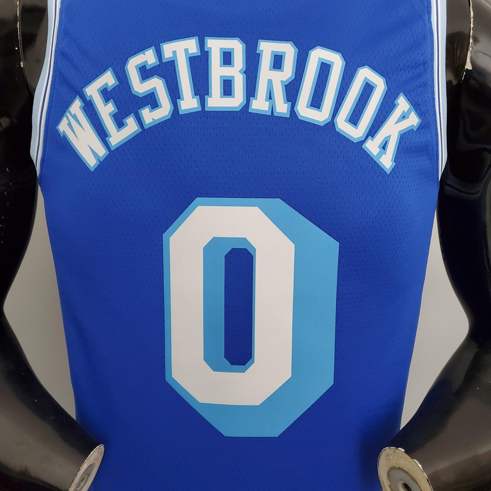2021 Westbrook#0 Lakers Retro Blue Nba Jersey
