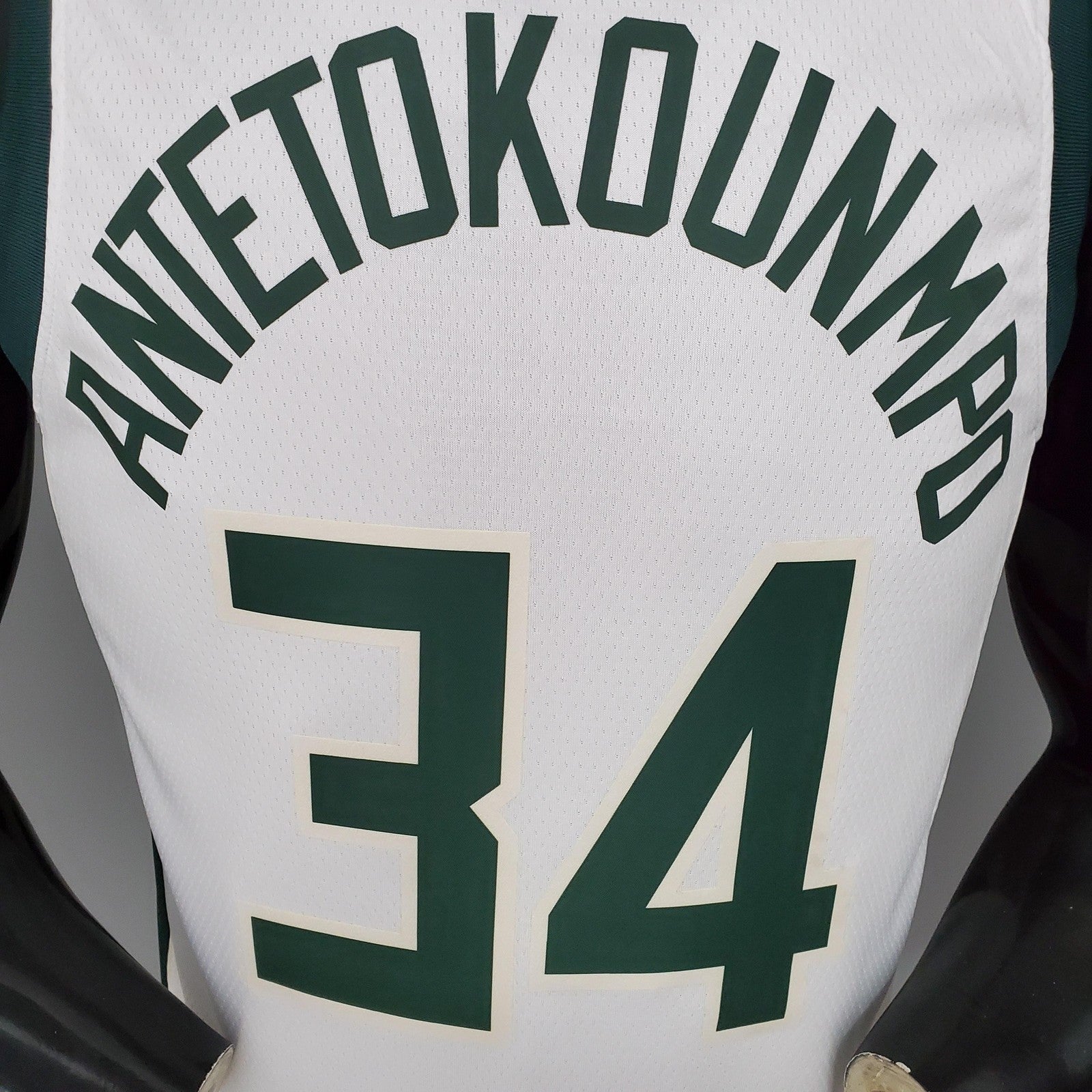 2021 Antetokounmpo #34 Bucks Home White Nba Jersey