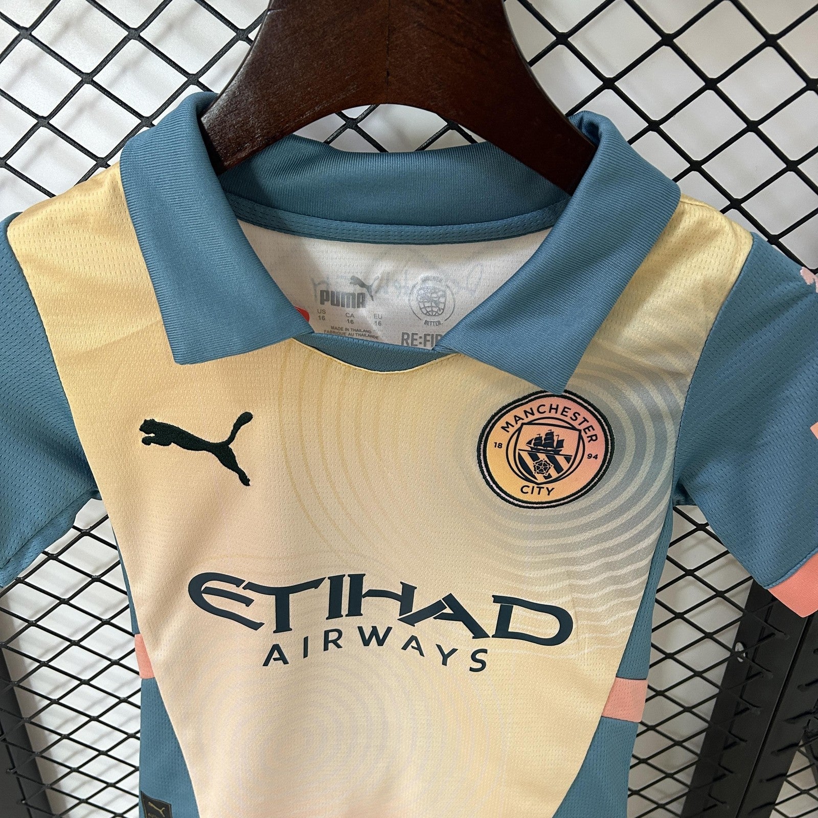 24 25 Kids Manchester City Fourth Jersey