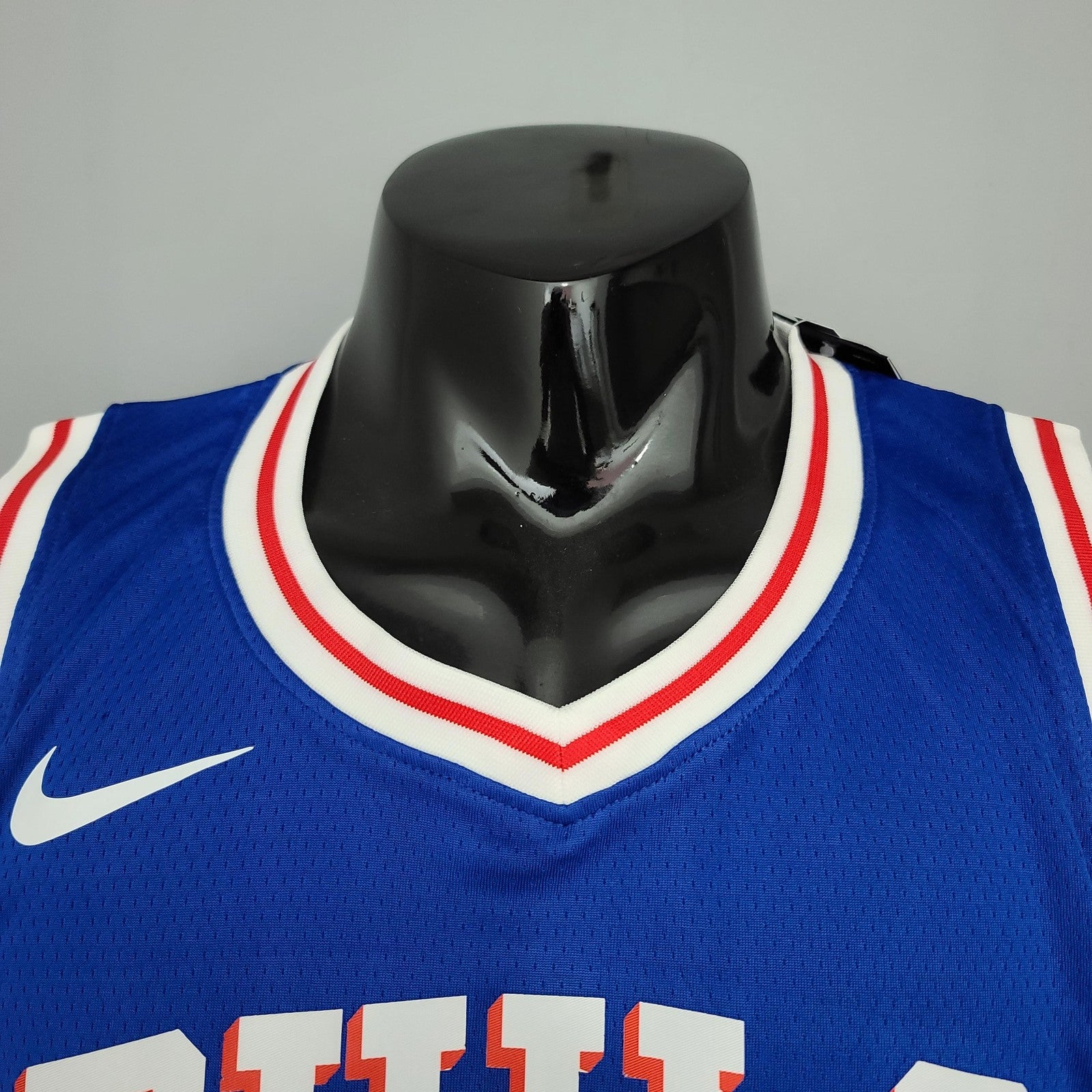 Embiid#21 Detroit Pistons Blue Nba Jersey