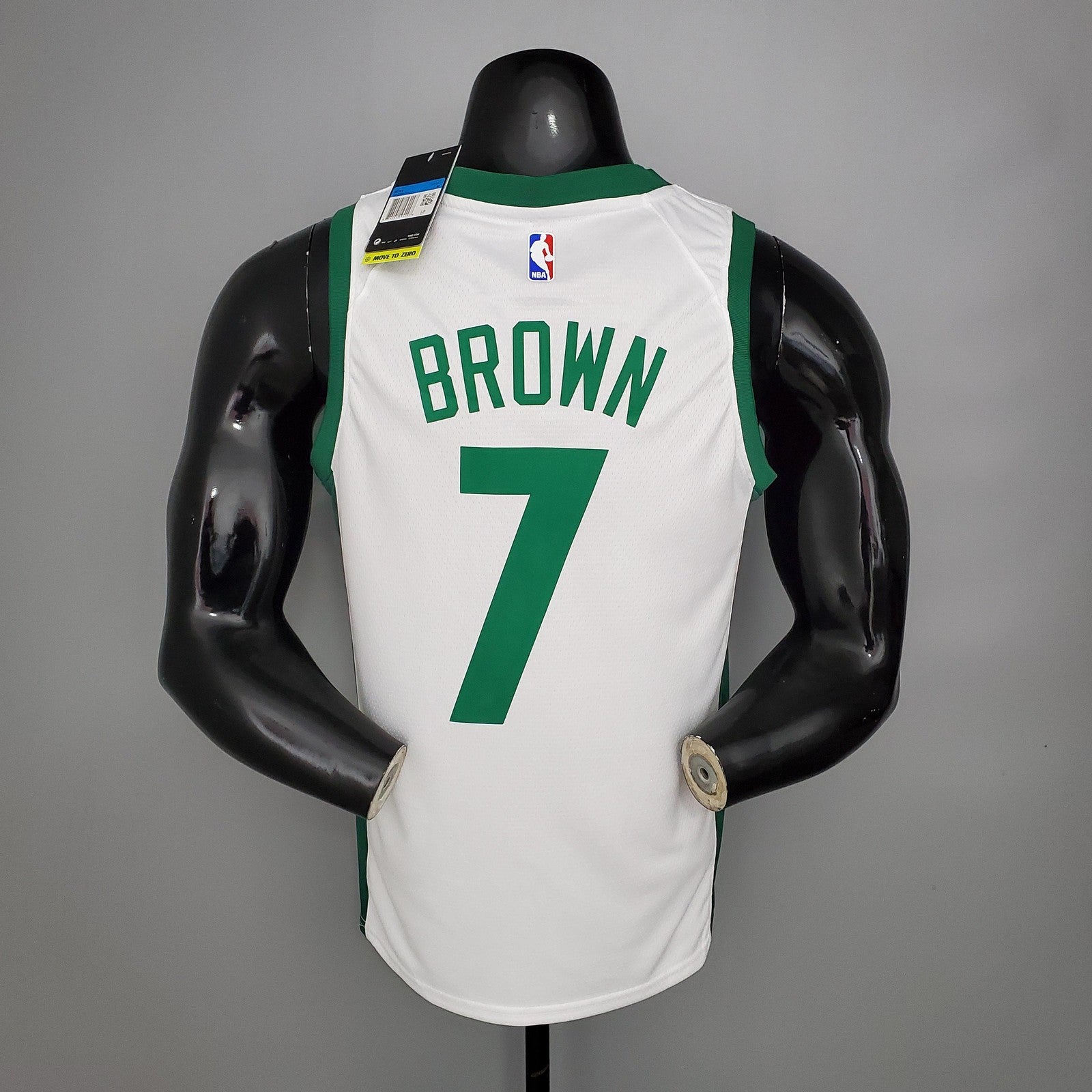 Brown#7 Celtics White City Edition Nba Jersey