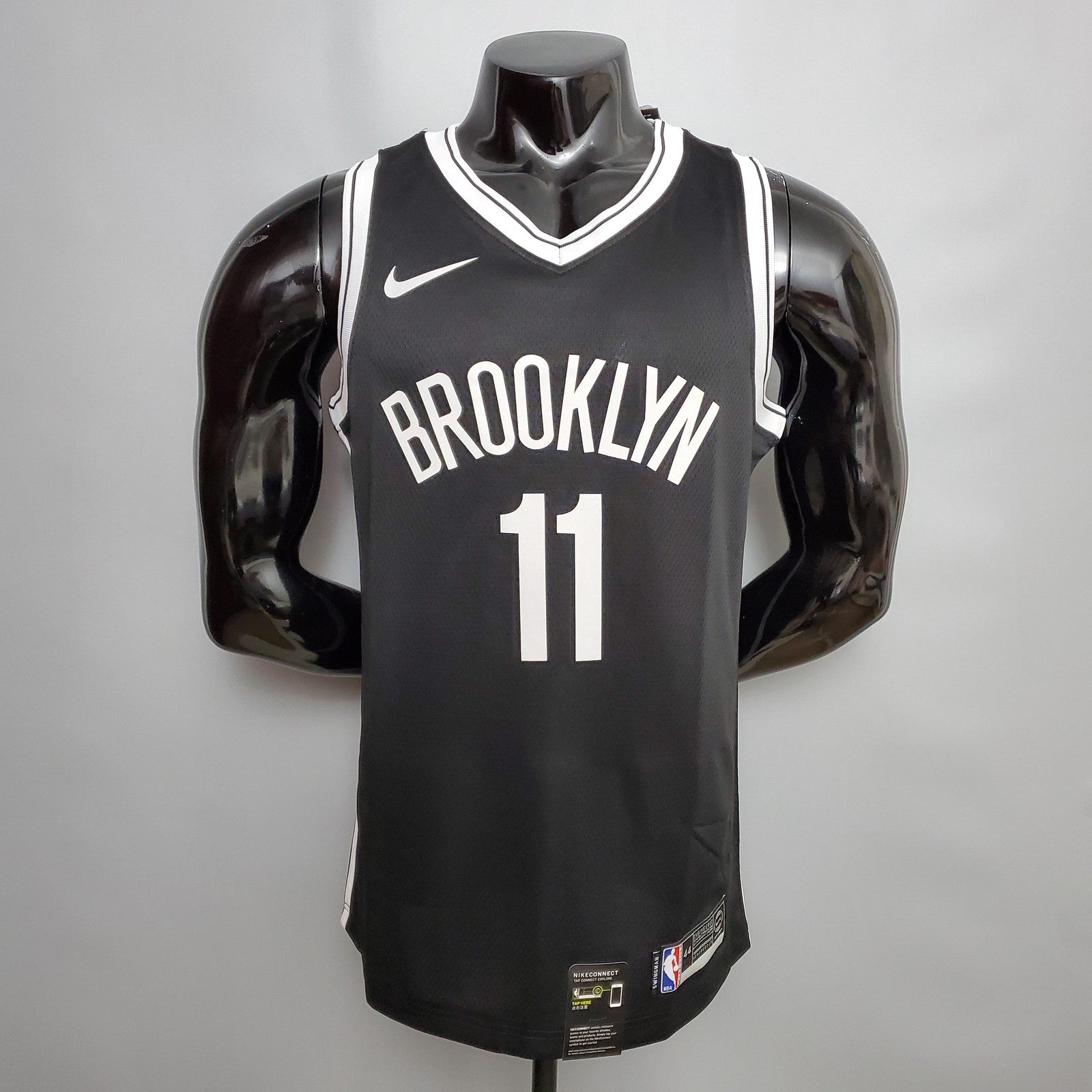 Irving #11 Brooklyn Nets Black Nba Jersey Nike Connect Recognition