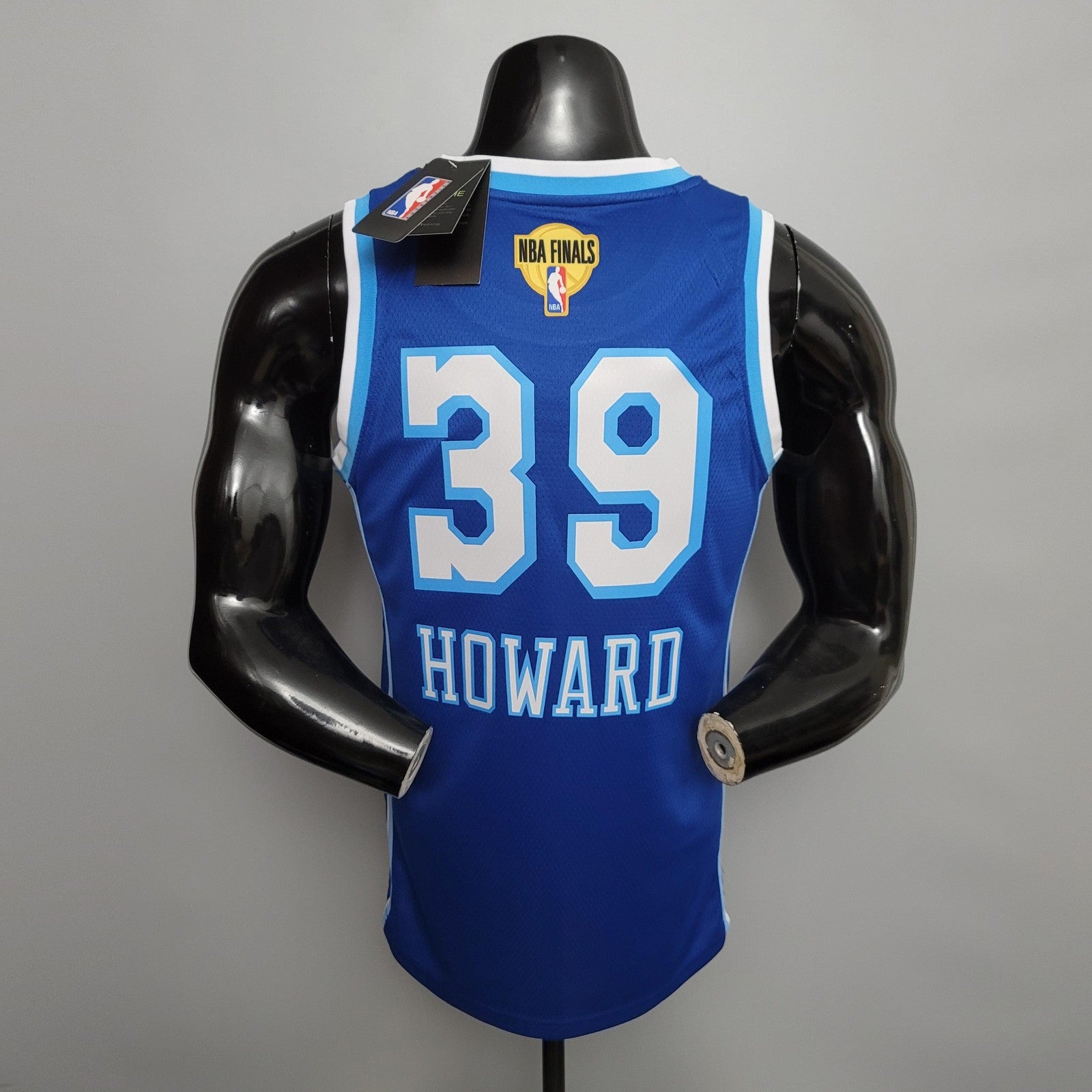 Retro Night Howard#39 Los Angeles Lakers Black Nba Jersey Nike Connect Recognition