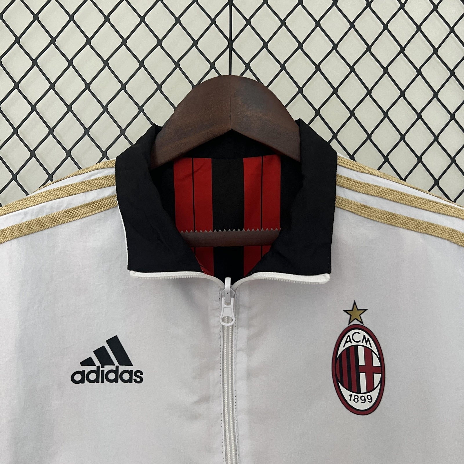 24 25 Ac Milan Trench Coat Reversible 2
