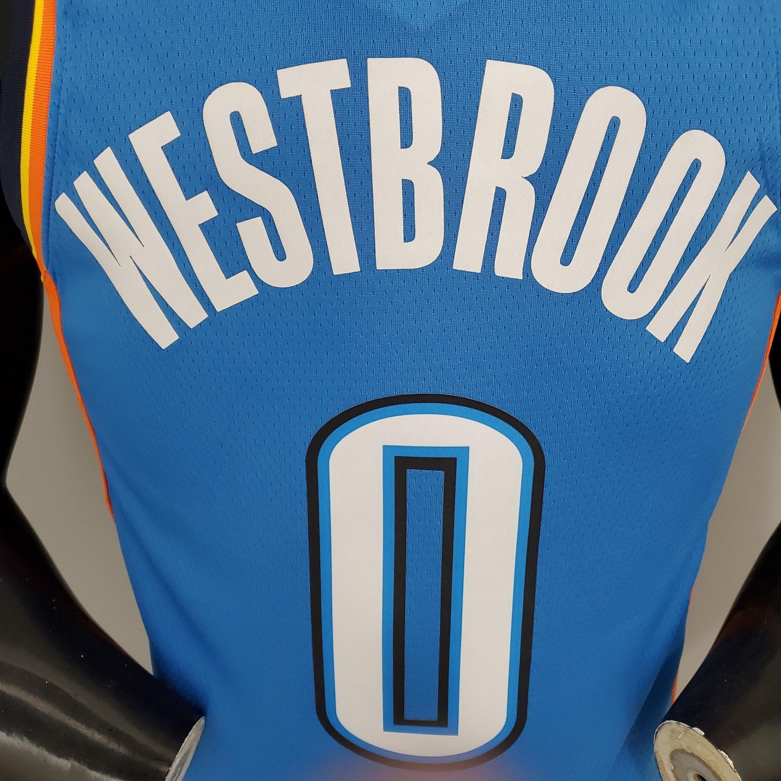 Westbrook#0 Thunder Blue Nba Jersey