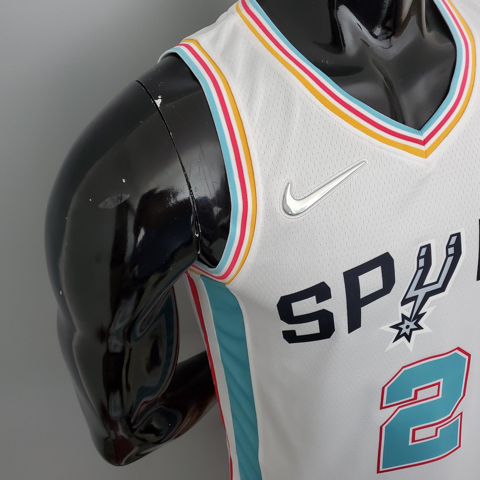 2022 Season Leonard #2 Spurs City Edition White Nba Jersey