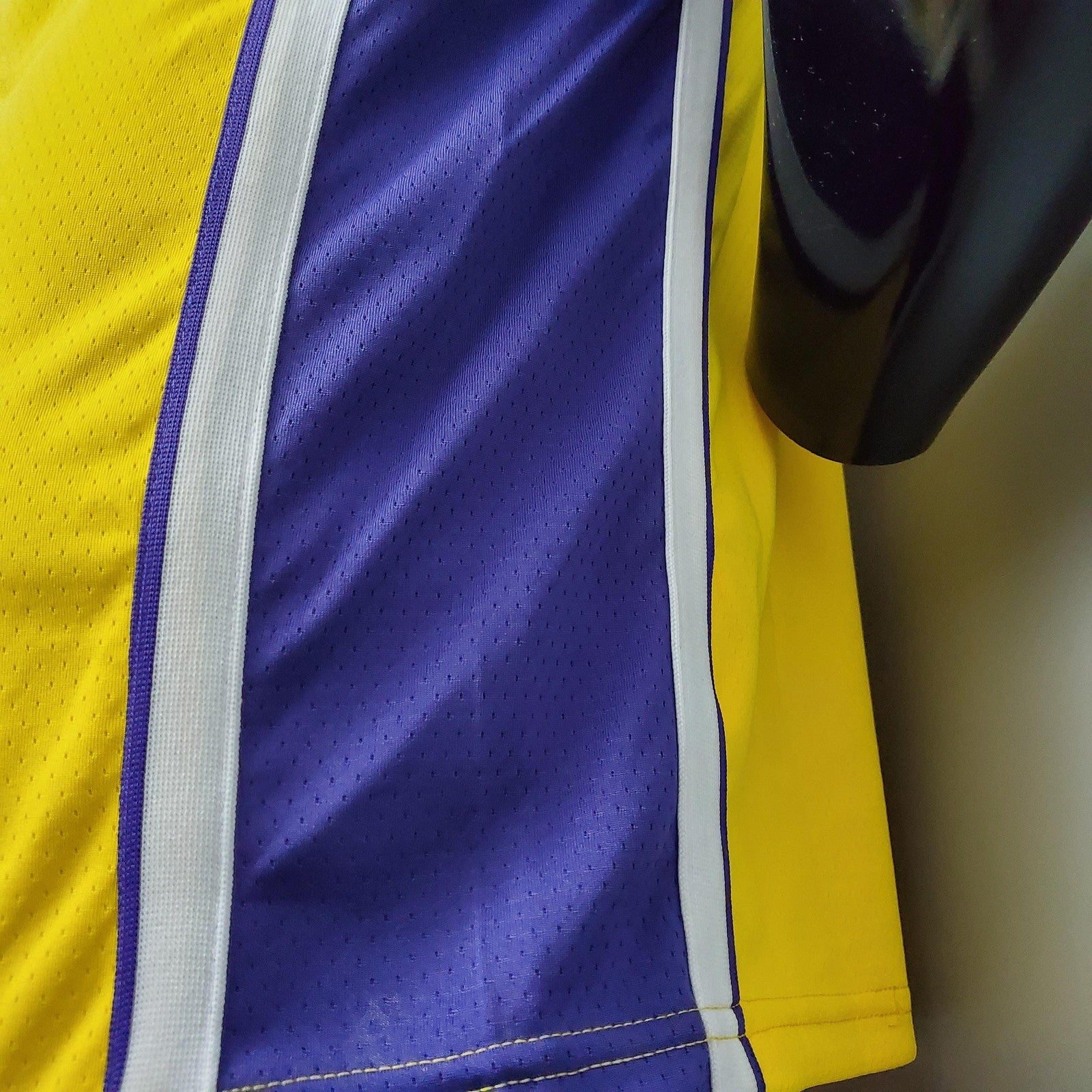 James #6 Lakers Yellow Nba Jersey Nike Connect Recognition