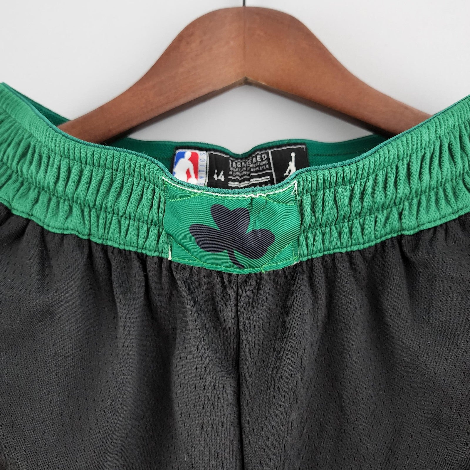 Boston Celtics Nba Shorts Black Green Trim