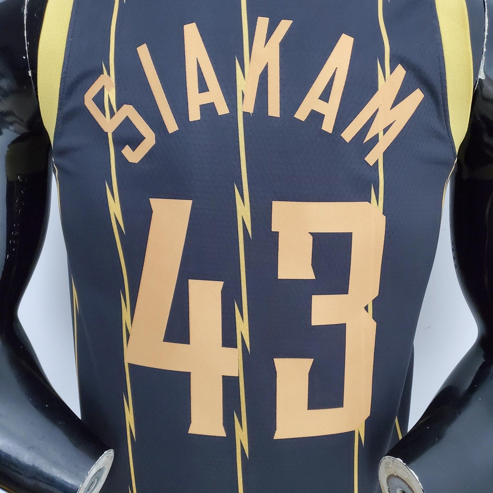 2022 Toronto Raptors Siakam#43 City Edition Black Nba Jersey