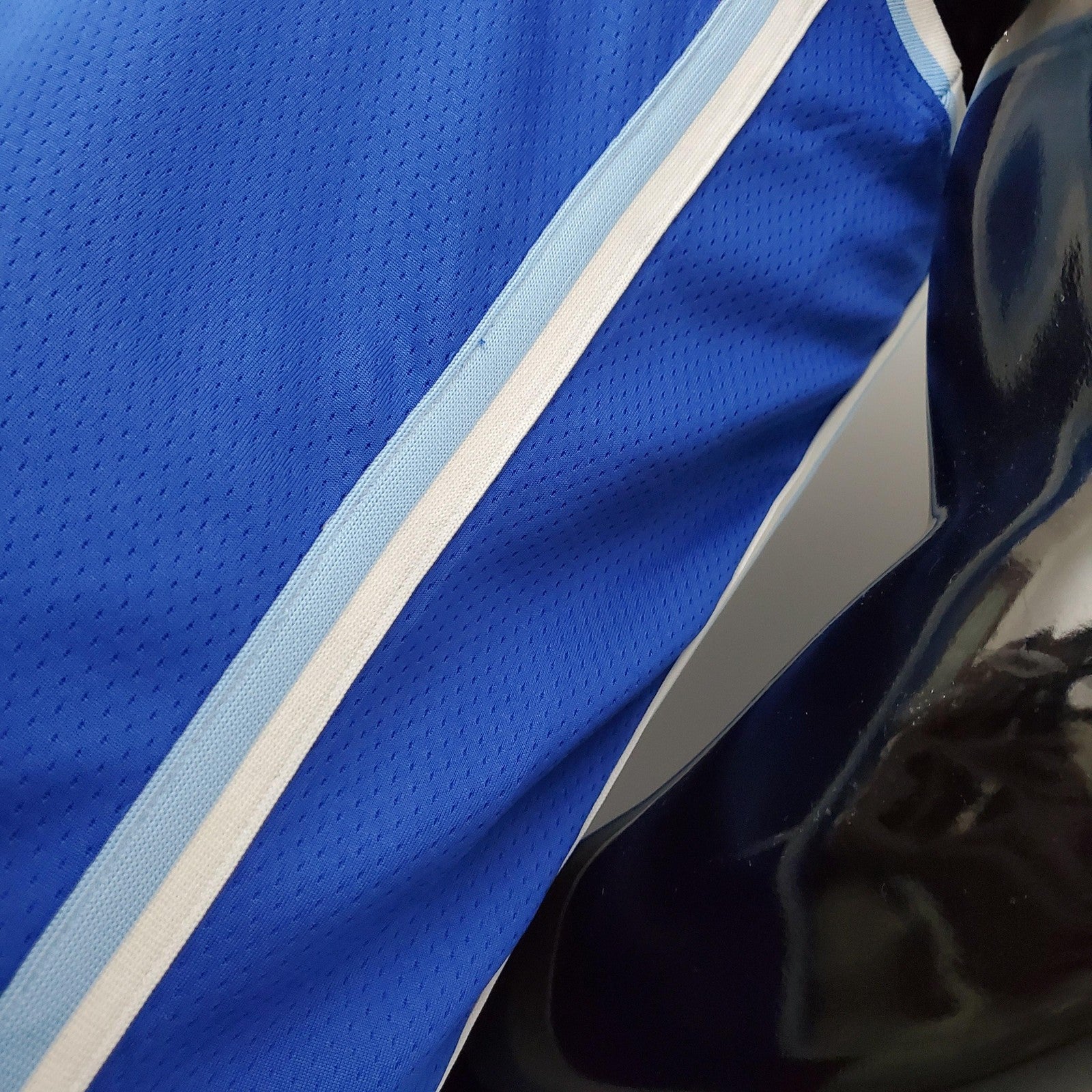 Los Angeles Lakers Anthony#7 Latin Night (high Head) Blue Nba Jersey