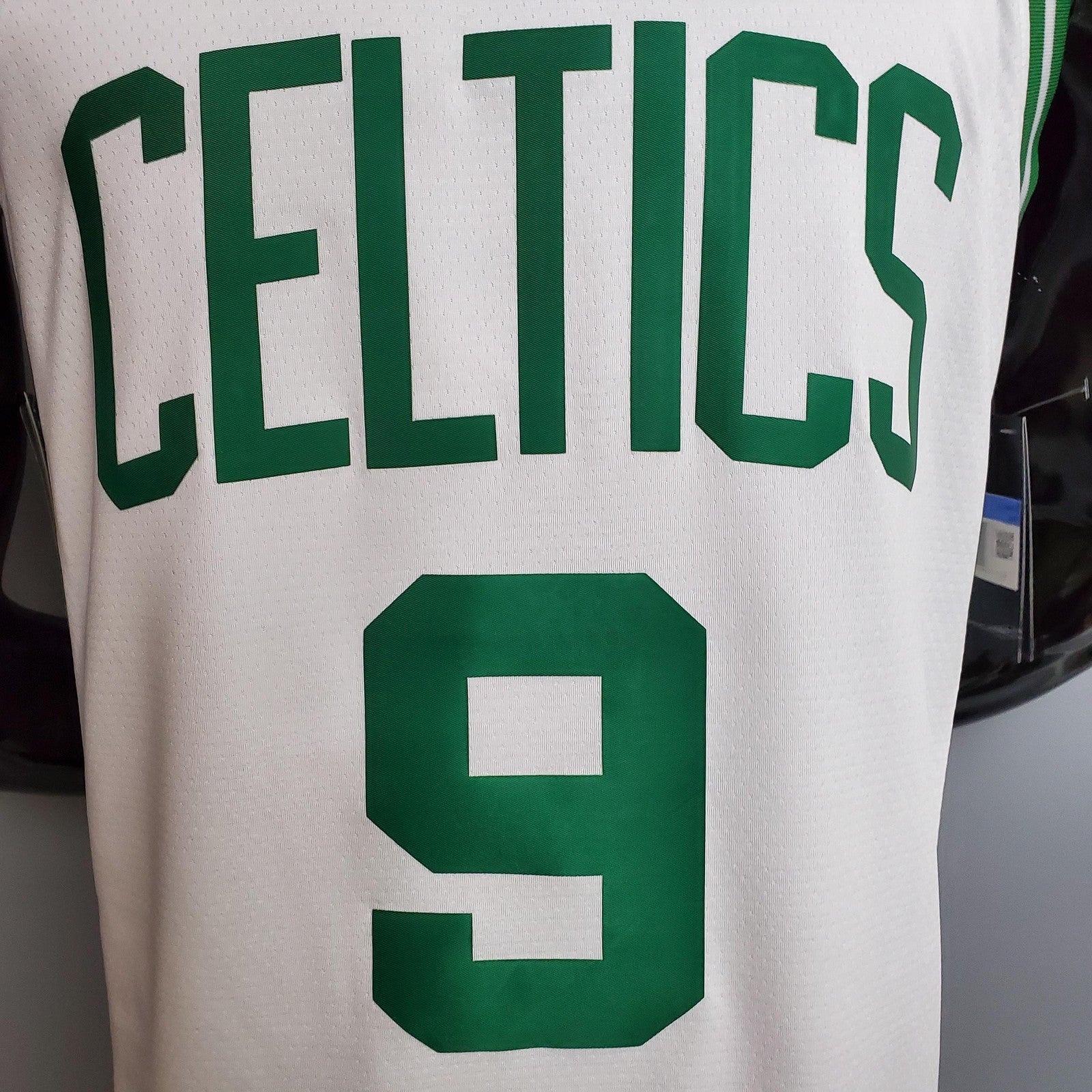 Rondo#9 Celtics White Nba Jersey Nike Connect Recognition