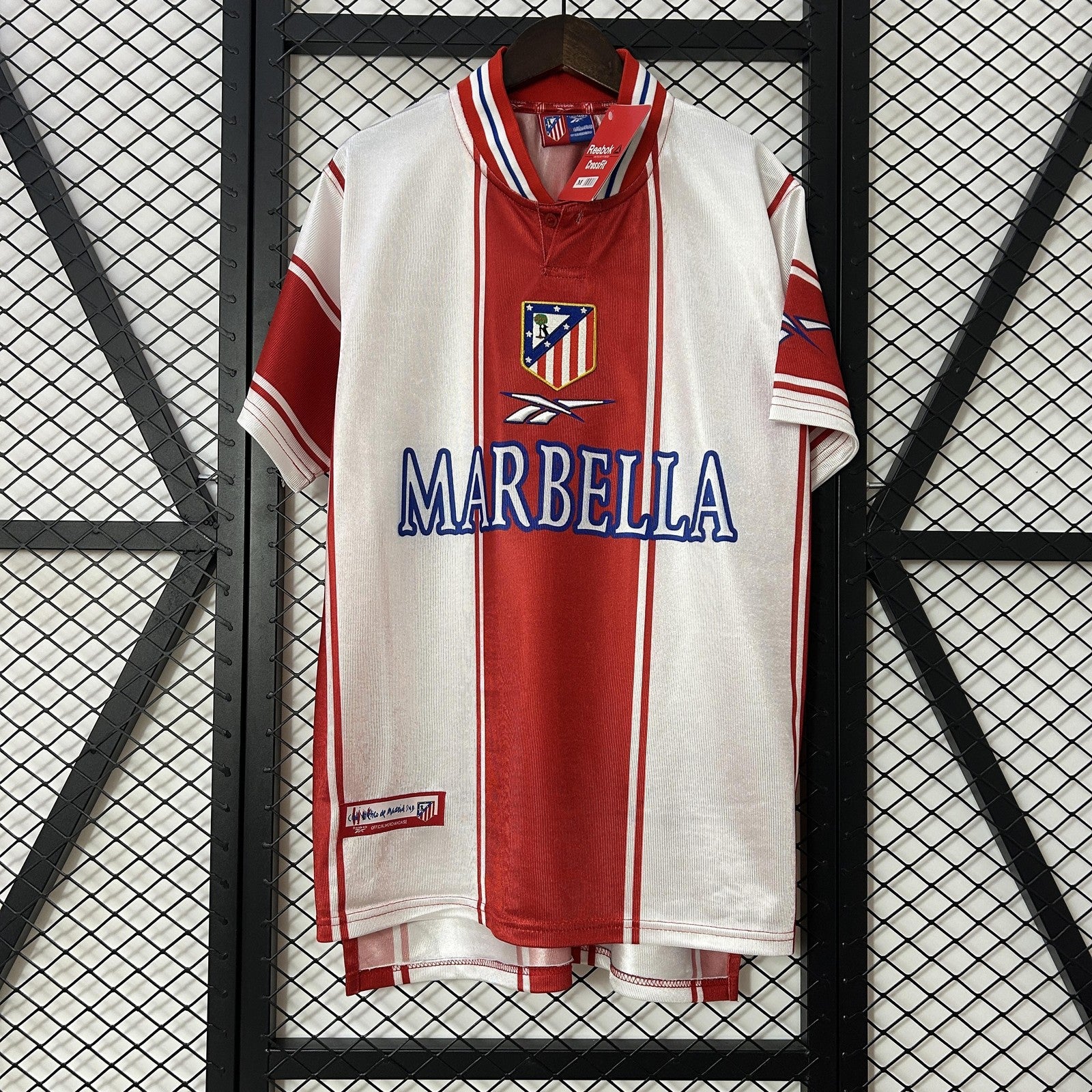 Retro Atletico Madrid 99 00 Home