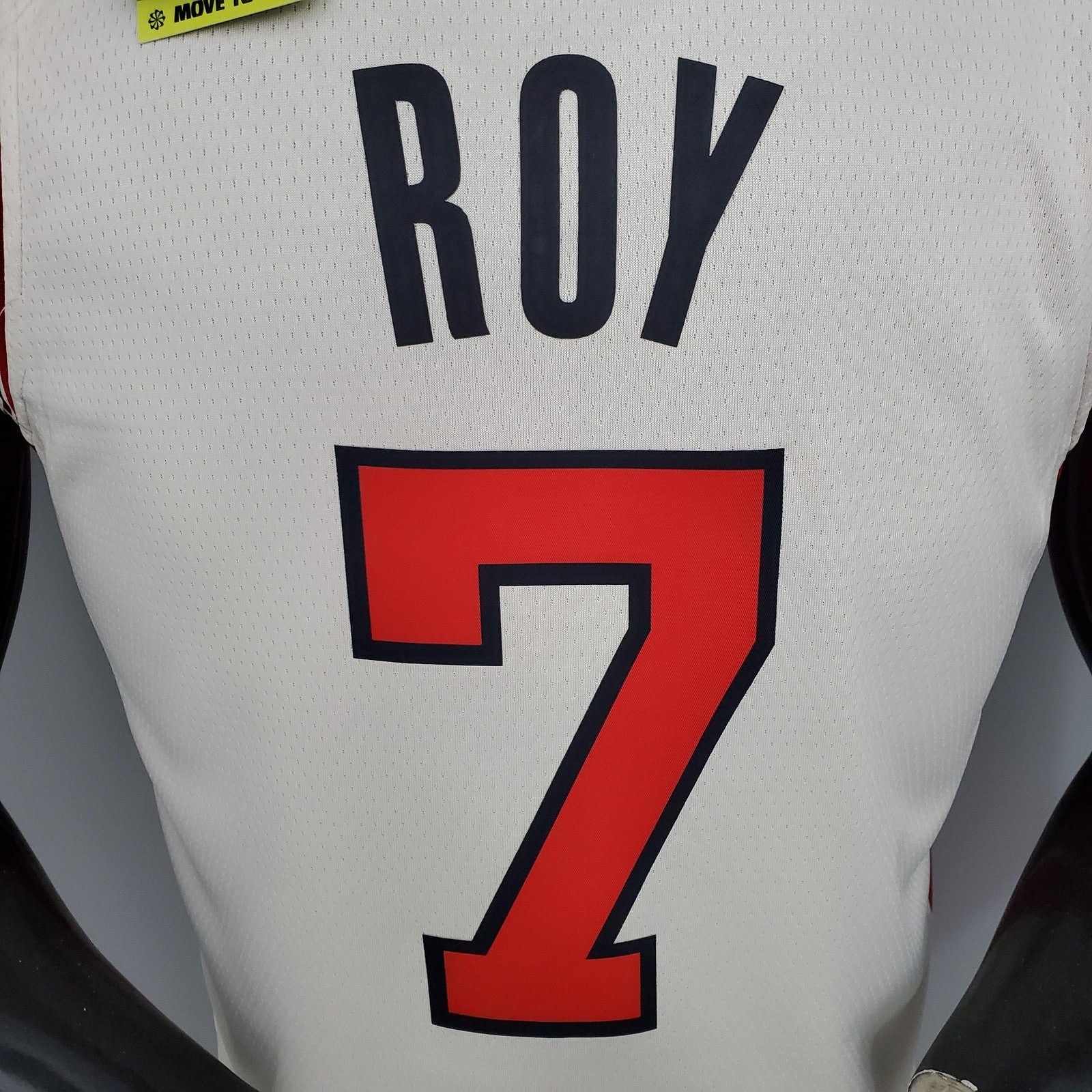 Roy#7 Portland Trail Blazers Beige Nba Jersey