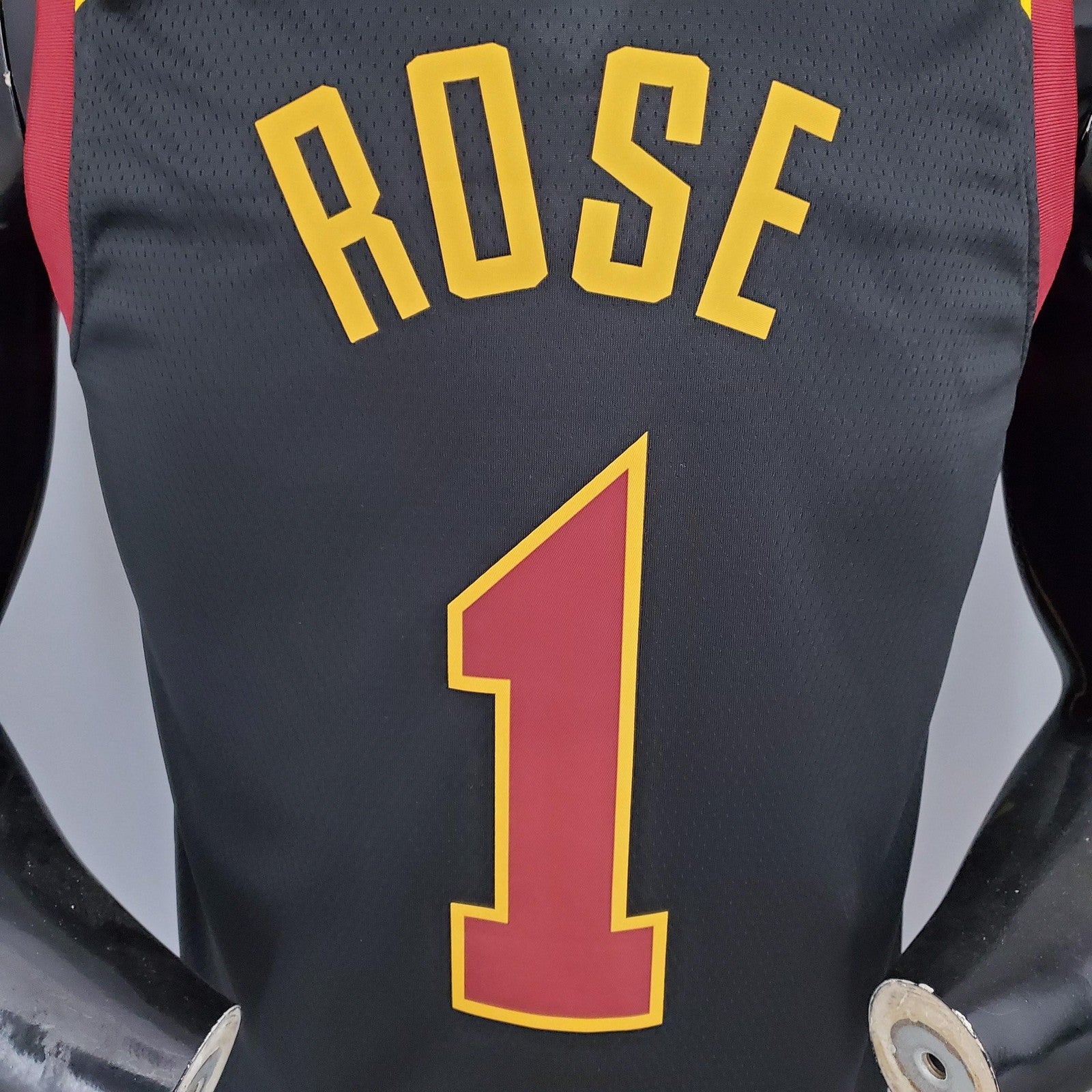 2021 Rose#1 Cavaliers Jordan Theme Limited Edition Black Nba Jersey