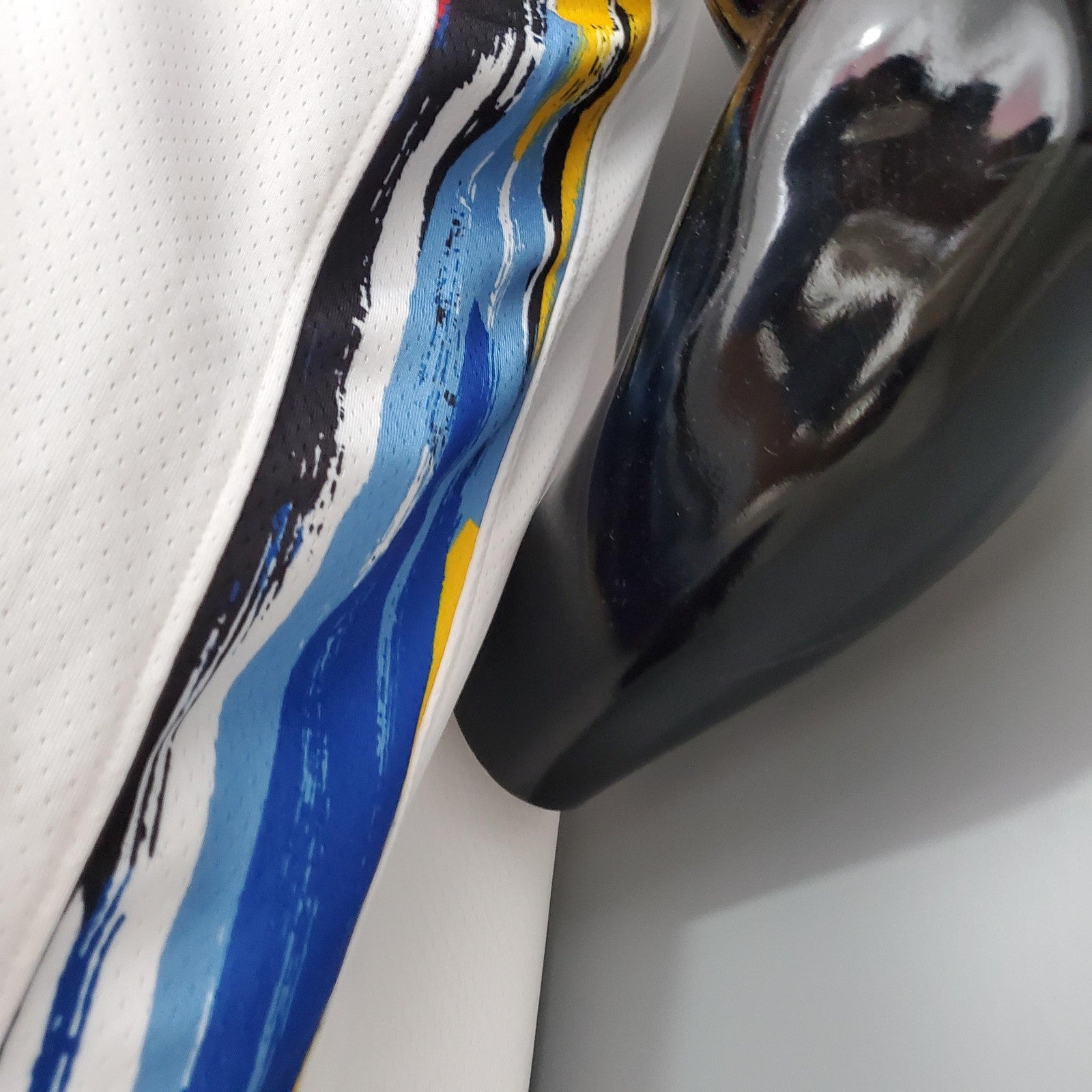 Durant#7 Brooklyn Nets Graffiti White Nba Jersey