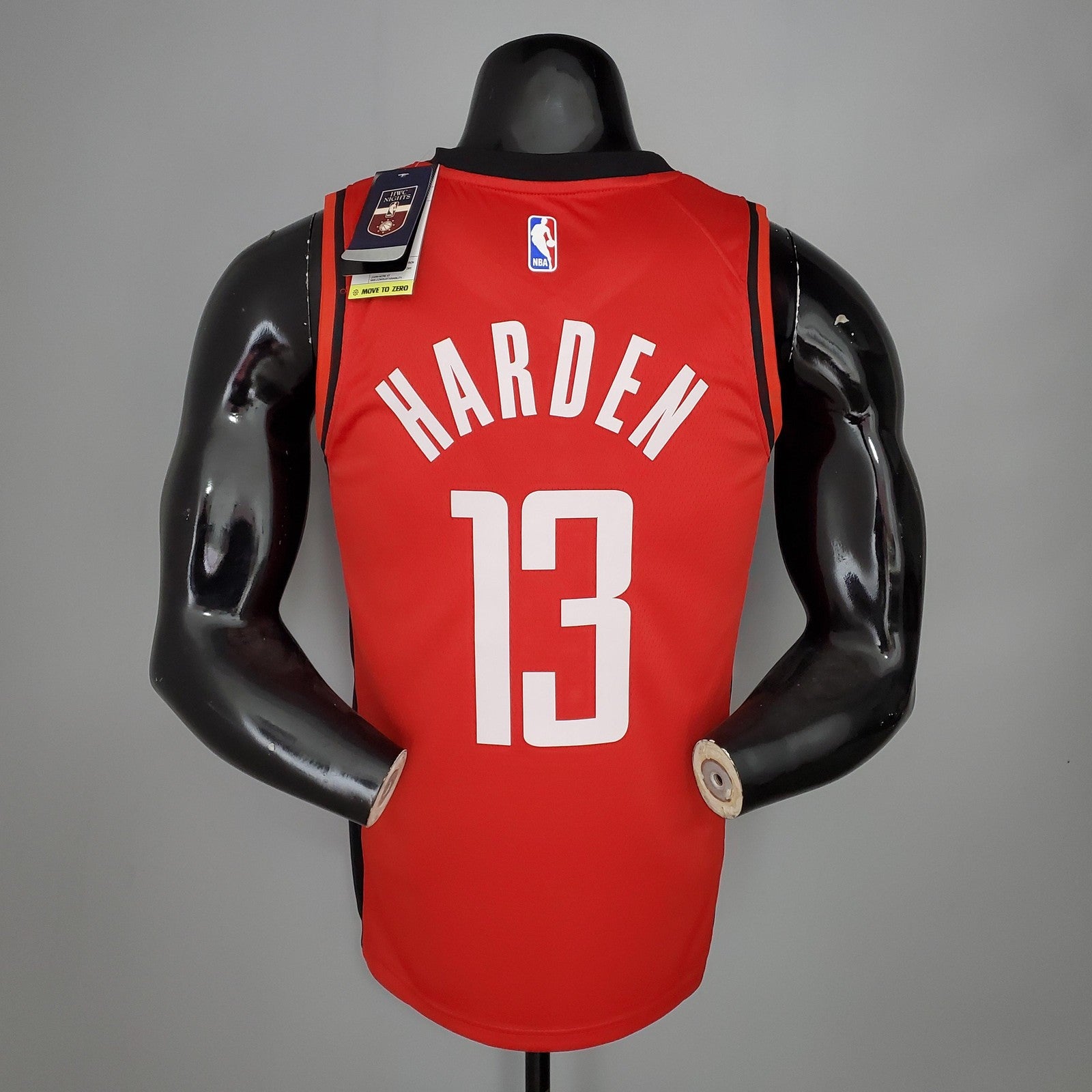2021 Harden#13 Rockets Red Nba Jersey