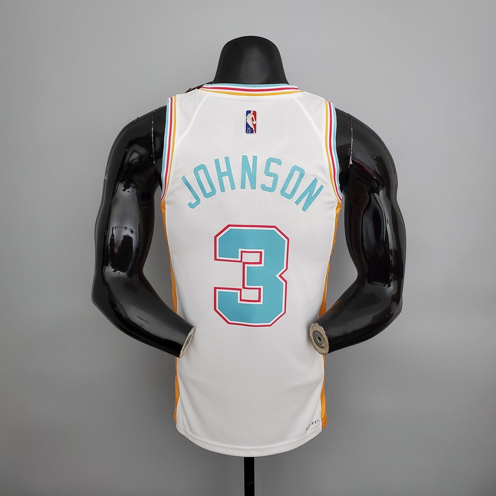 2022 Season Johnson #3 Spurs City Edition White Nba Jersey