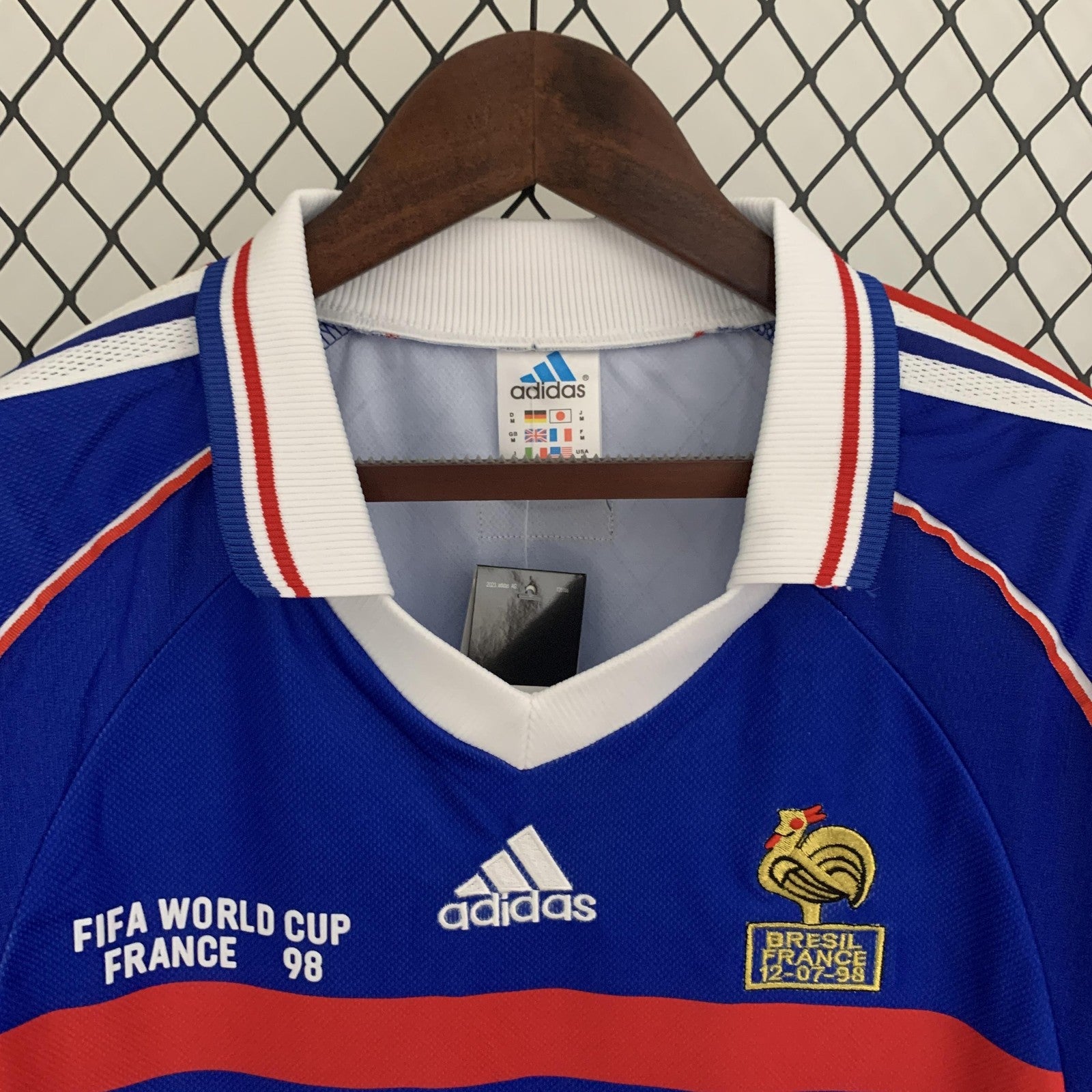 Retro Long Sleeve France 1998 Home