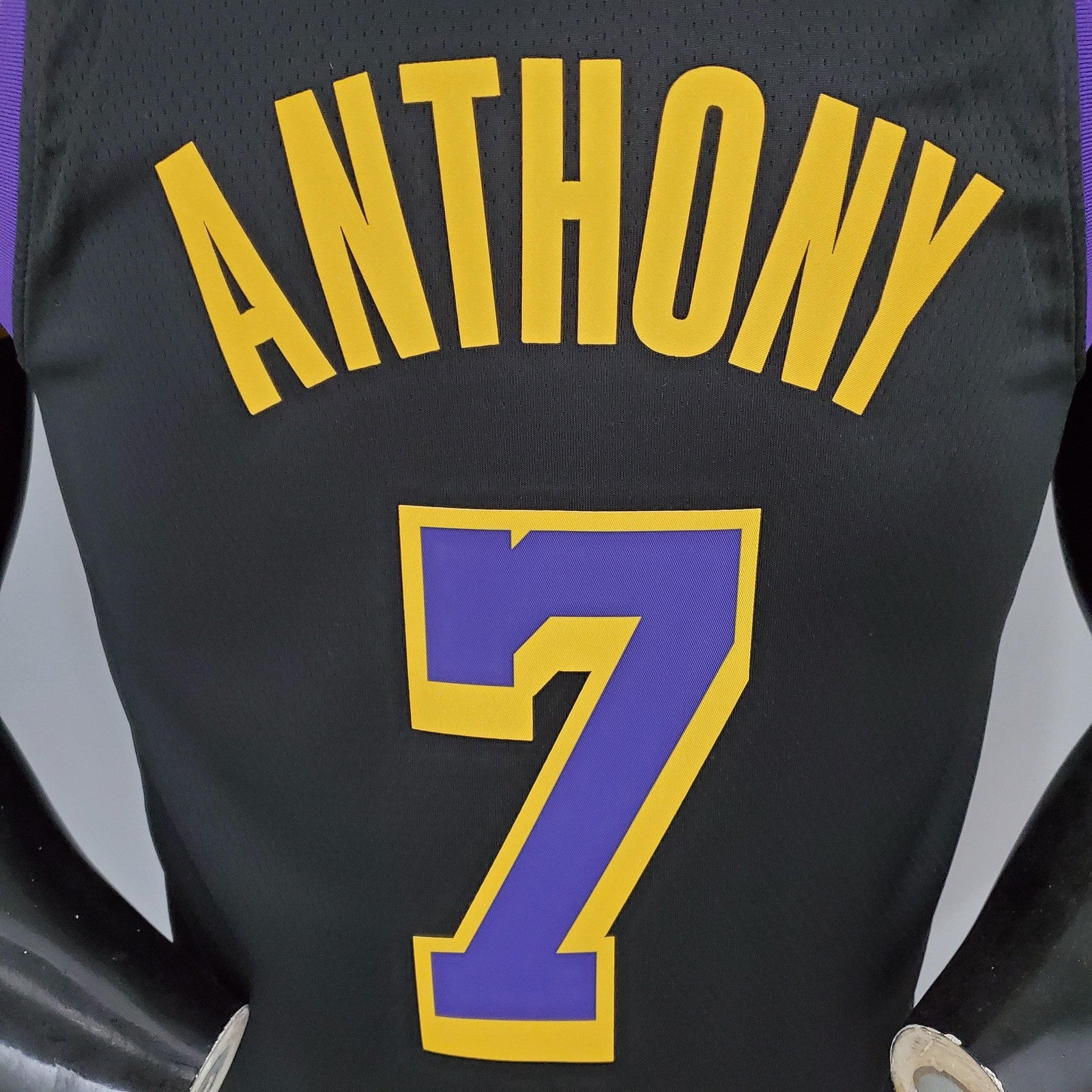 2021 Anthony#7 Los Angeles Lakers Bonus Edition Black Nba Jersey