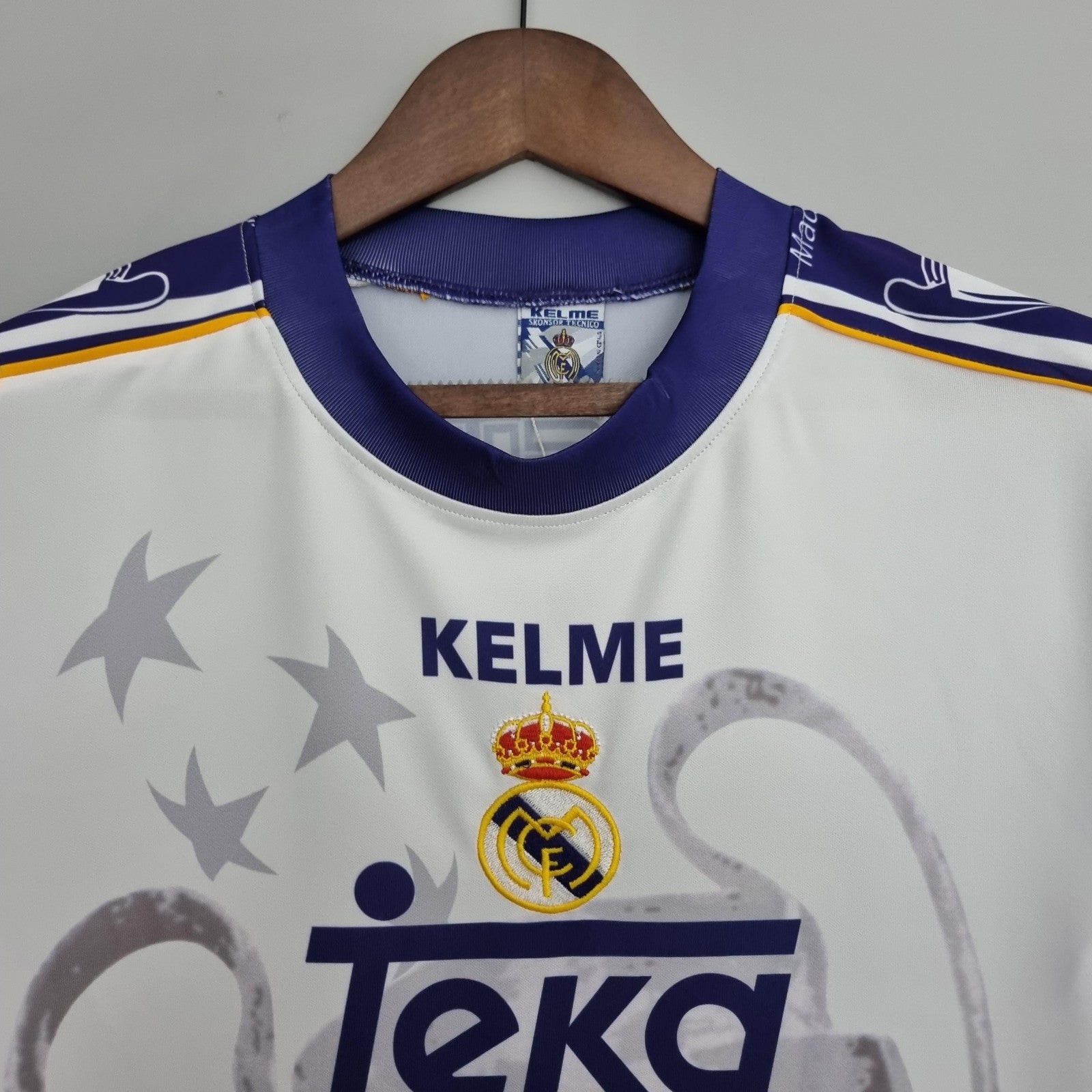 Retro Real Madrid Champions League 7 Champions Commemorative Edition