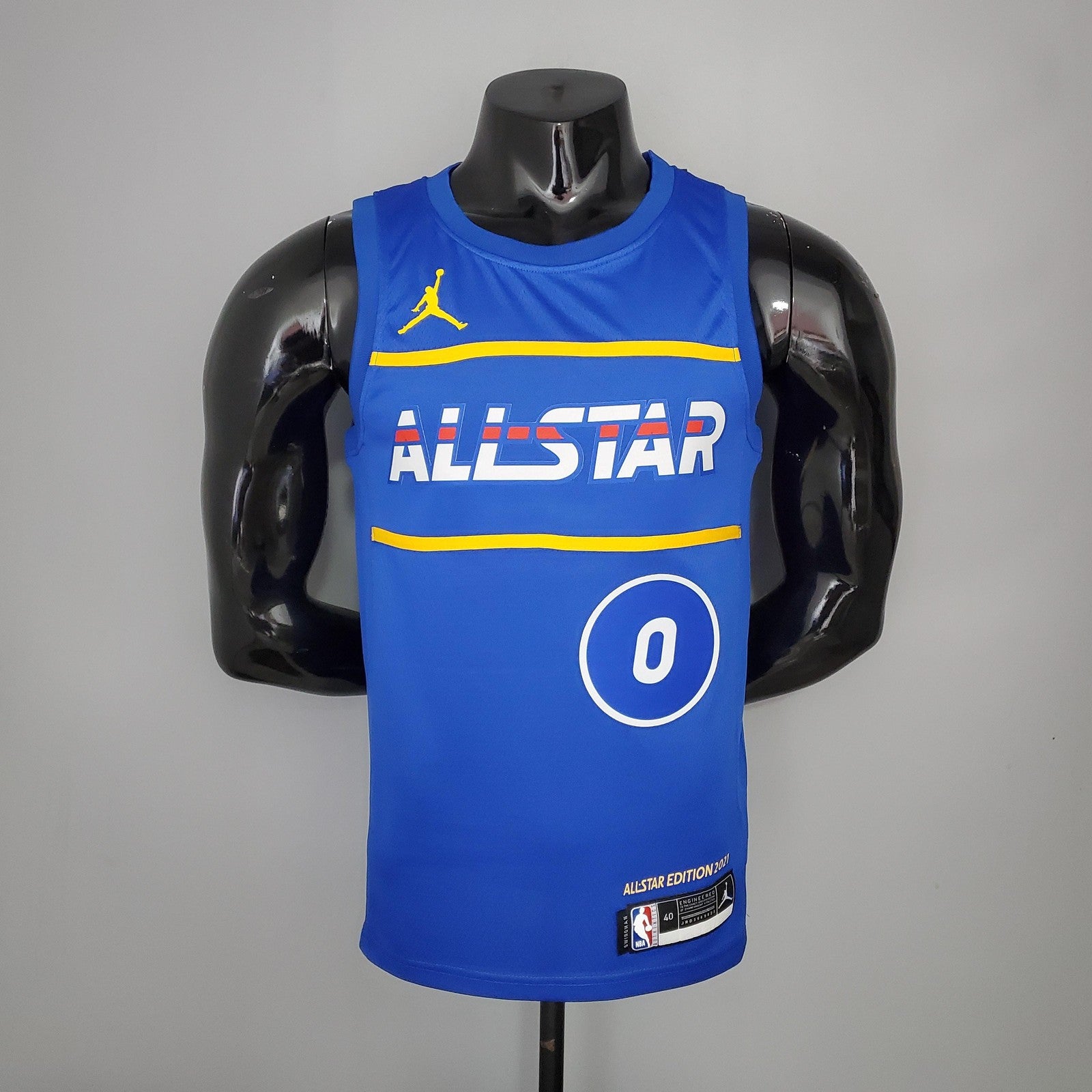 2021 Tatum#0 All Star Blue Nba Jersey