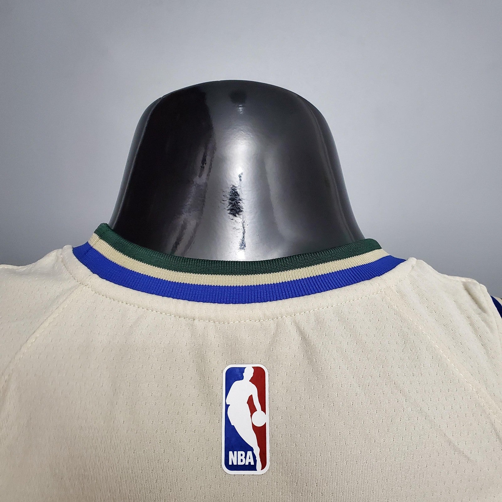 Antetokounmpo#34 Bucks Beige Nba Jersey Nike Connect Recognition